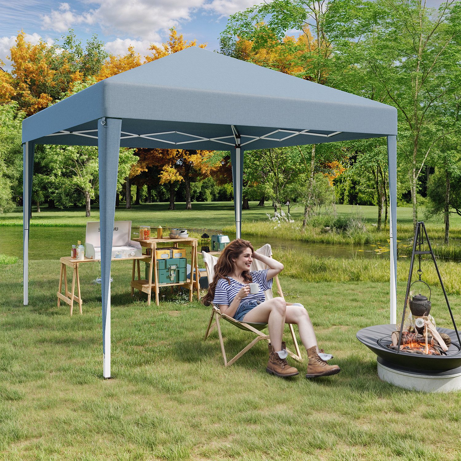 HOMALL Faltpavillon Faltbares Gartenpartyzelt, UV-Schutzklasse 50+, günstig online kaufen