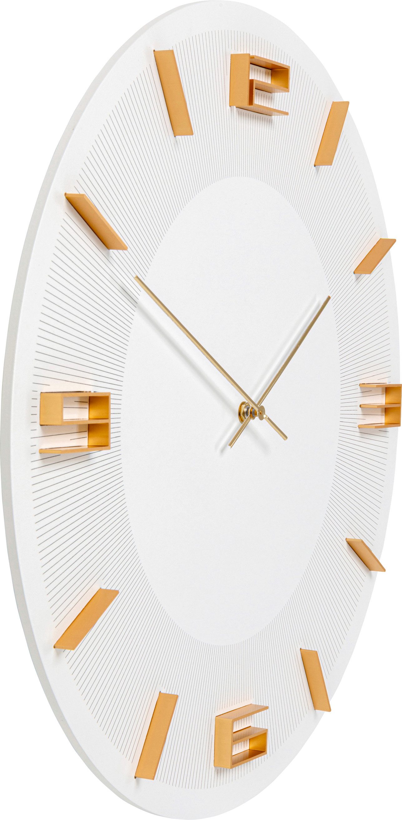 Kare Design Wanduhr Leonardo Ø49cm (in verschiedenen Farben)