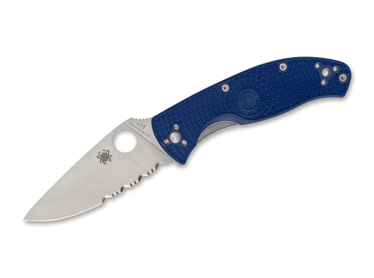 Spyderco Taschenmesser Taschenmesser Tenacious Blue Combination