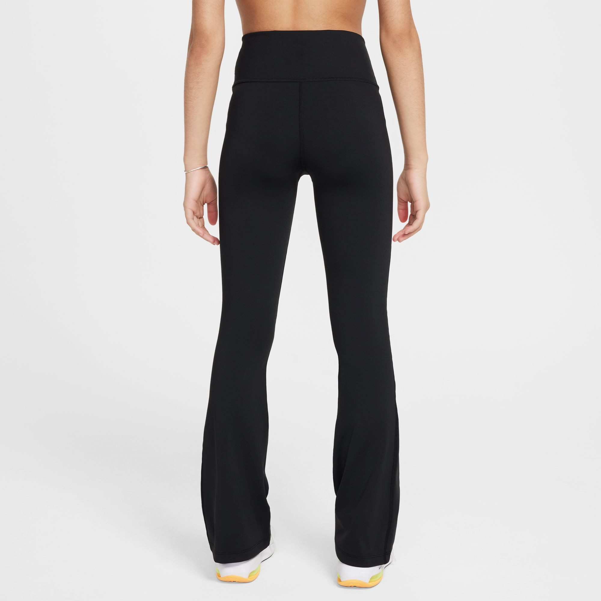 Nike Trainingstights G NK DF ONE TGHT FLARE für Mädchen und Jugendliche, normale Weite