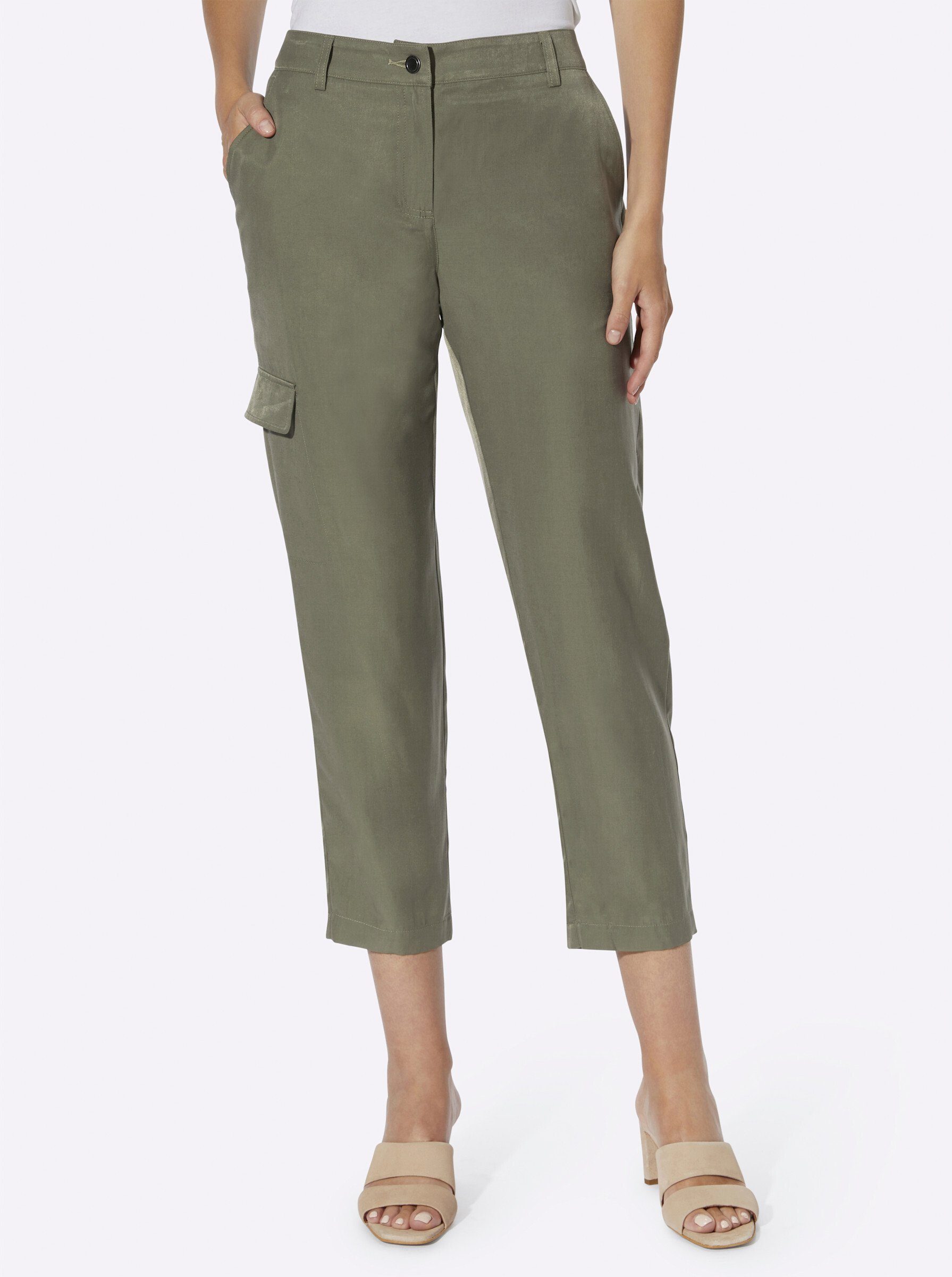 heine Jerseyhose Hose Innenbeinlänge ca. 65 günstig online kaufen