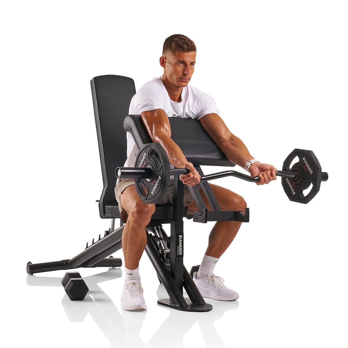 Hammer Trainingsbank Hantelbank Autark