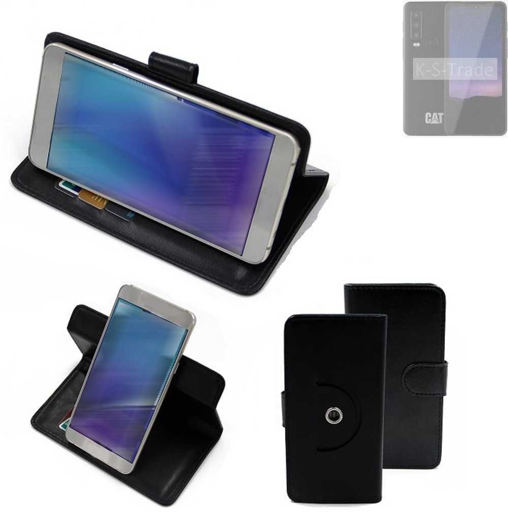 K-S-Trade Handyhülle für Cat Cat S75, Case Schutzhülle Handyhülle erpillar S75 Flipcase Smartphone Cover