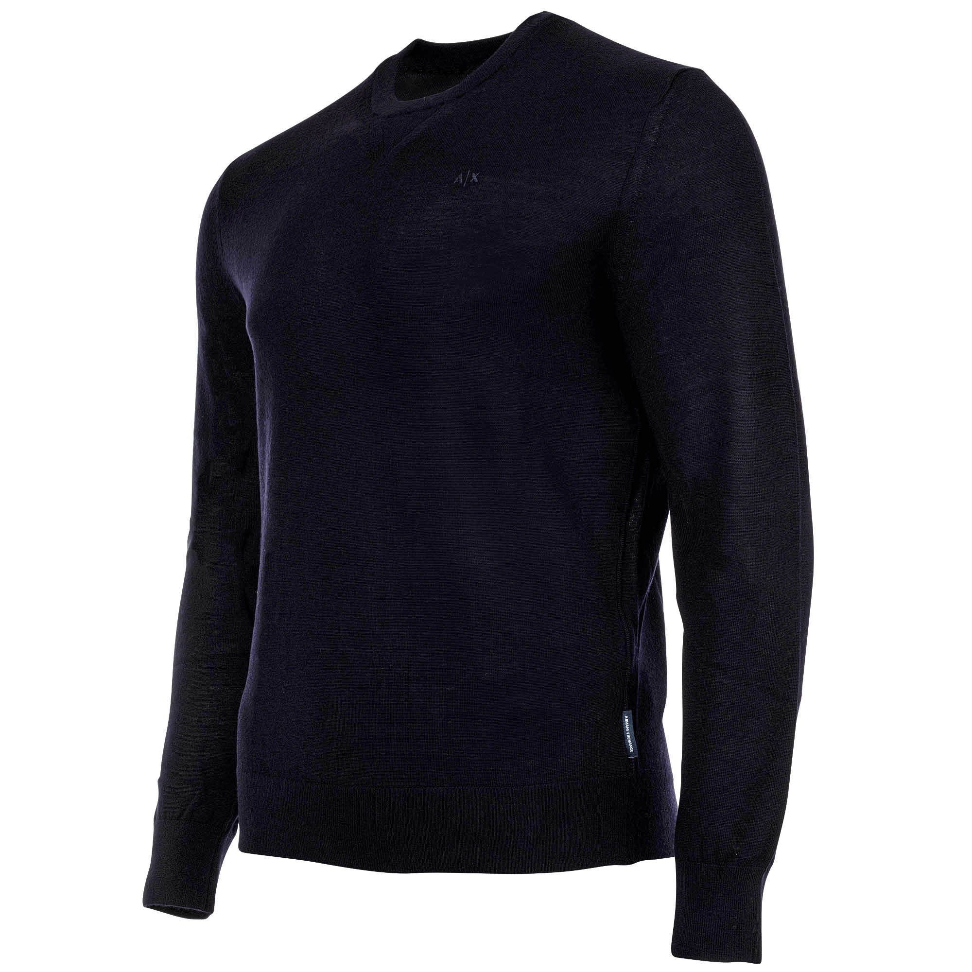 ARMANI EXCHANGE Sweatshirt Herren Strickpullover Wolle