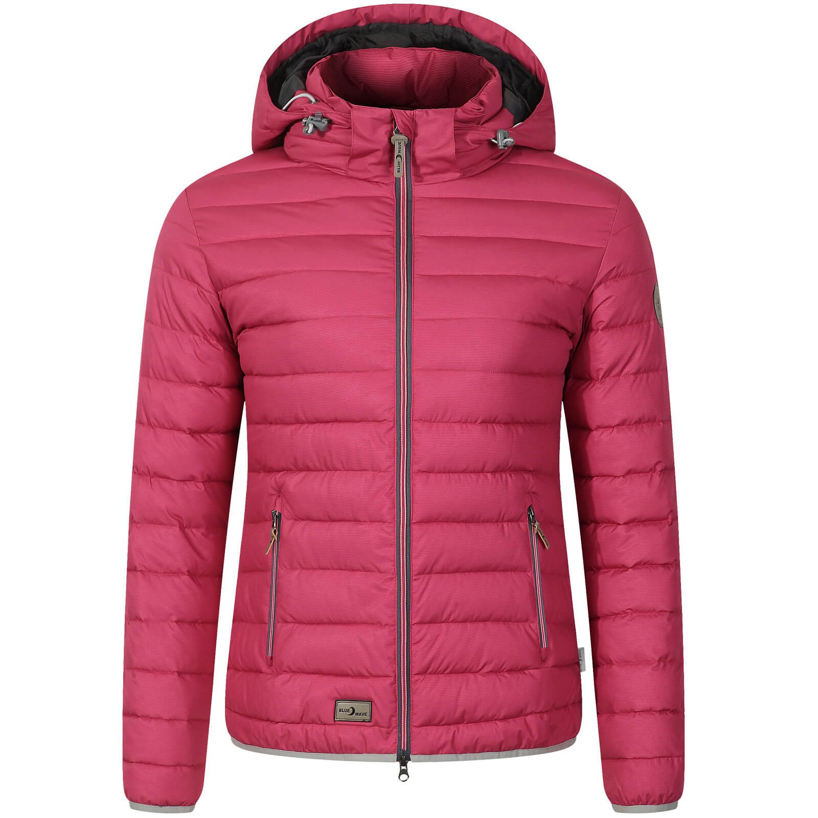 Blue Wave Steppjacke Damen Jacke Irina - Modisch gesteppt mit abnehmbarer Kapuze