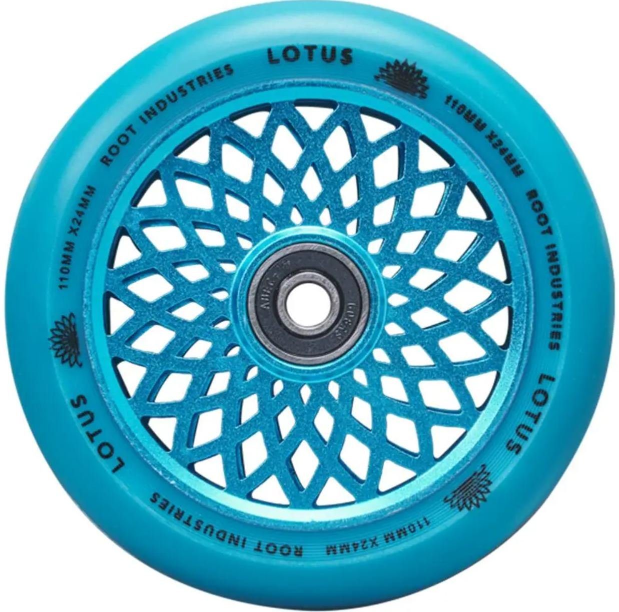 Root Industries Stuntscooter Root Industries Lotus Stunt-Scooter Rolle 110mm Radiant Blau/PU Blau