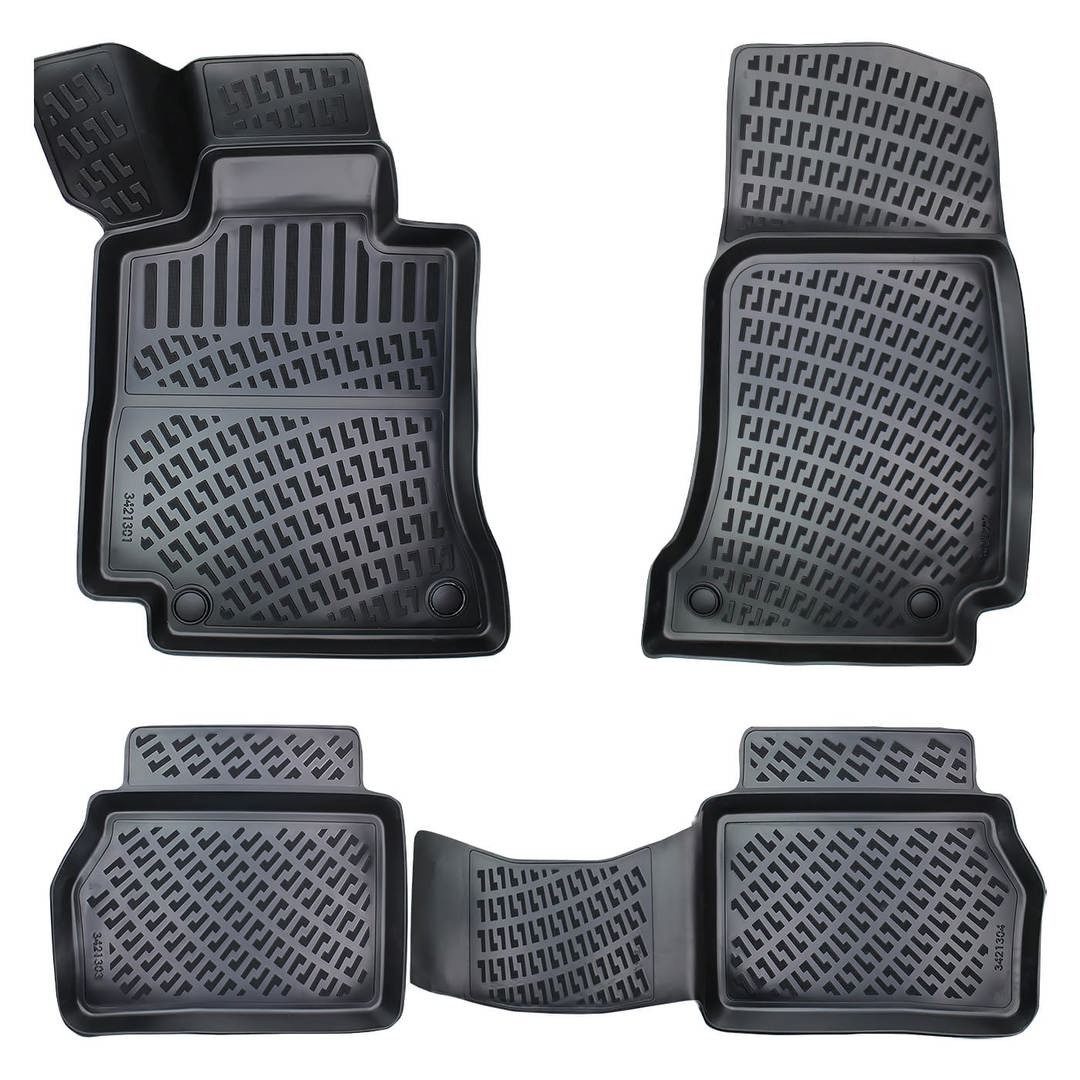 fussmattenprofi.com Auto-Fußmatte 3D Auto Fussmatten Set passend für Mercedes CLS C257 Baujahr ab 2018 (1 St), für Mercedes Mercedes CLS