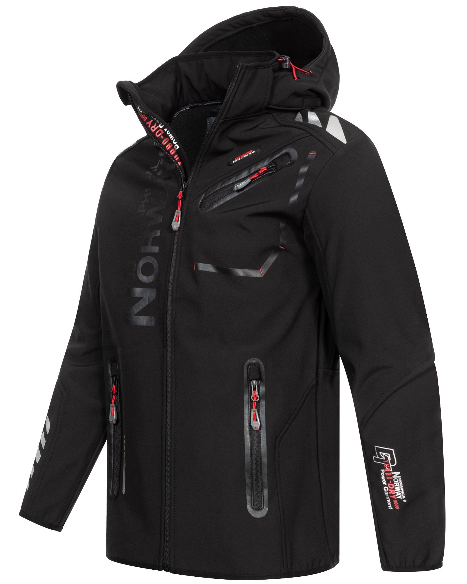 Geographical Norway Softshelljacke Herren Herbst Winter Jacke Softshell Jacke Outdoor Regen Übergangs