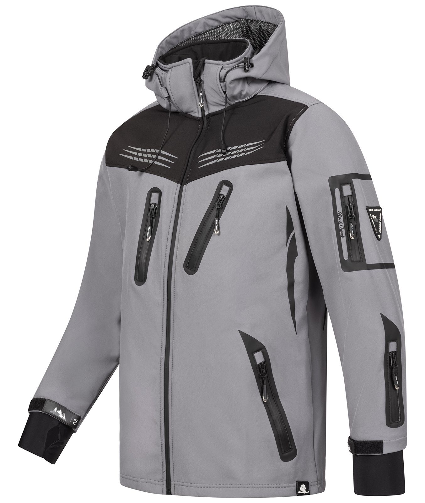 Rock Creek Softshelljacke Herren Softshelljacke Wanderjacke günstig online kaufen