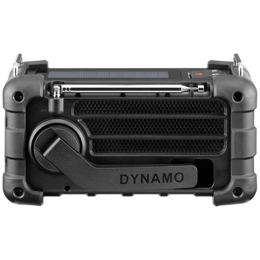 Sangean DAB+ Midnight Black DAB+/FM-RDS/Bluetooth Dig.Tuning A500481 Radio (Solarpanel, spritzwassergeschützt, staubdicht)
