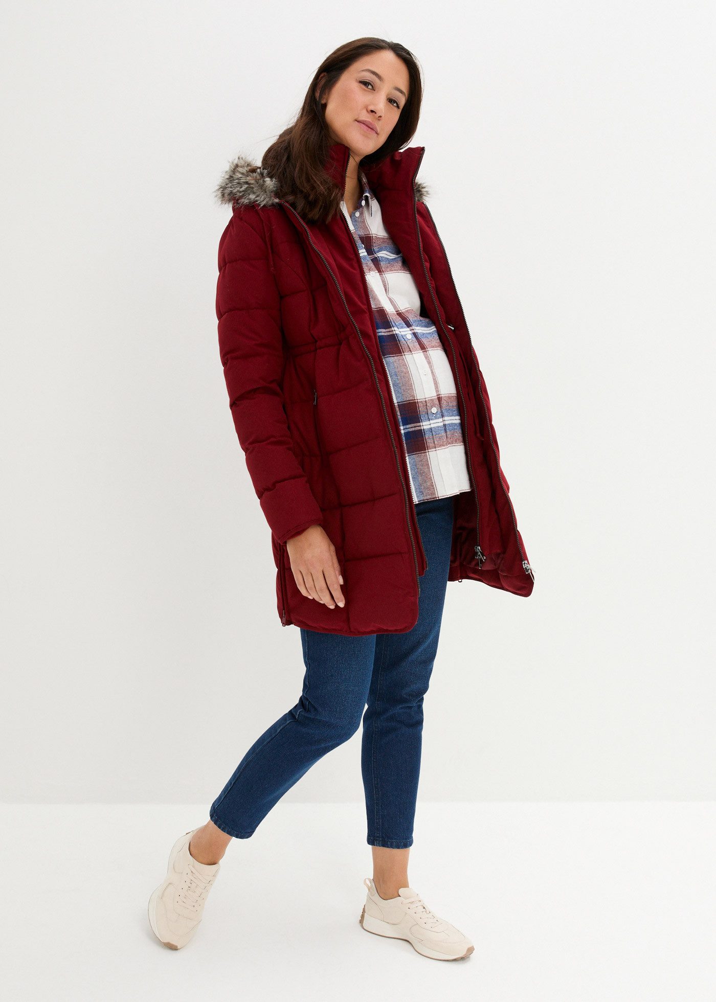 bonprix Umstandsjacke 3-in-1 Tragefunktion für Schwangerschaft und Babytragen
