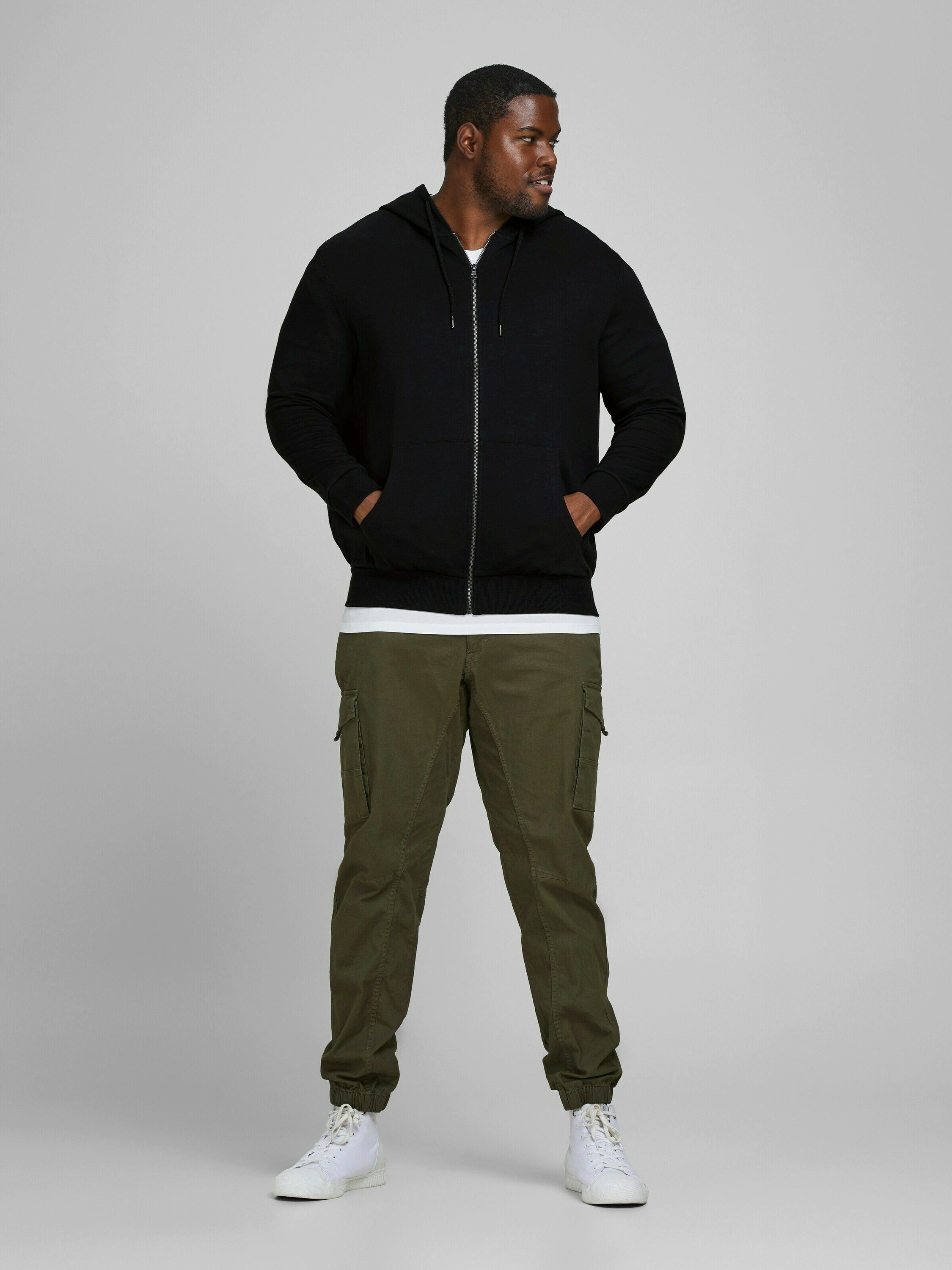 Jack & Jones PlusSize Sweatjacke (1-tlg)