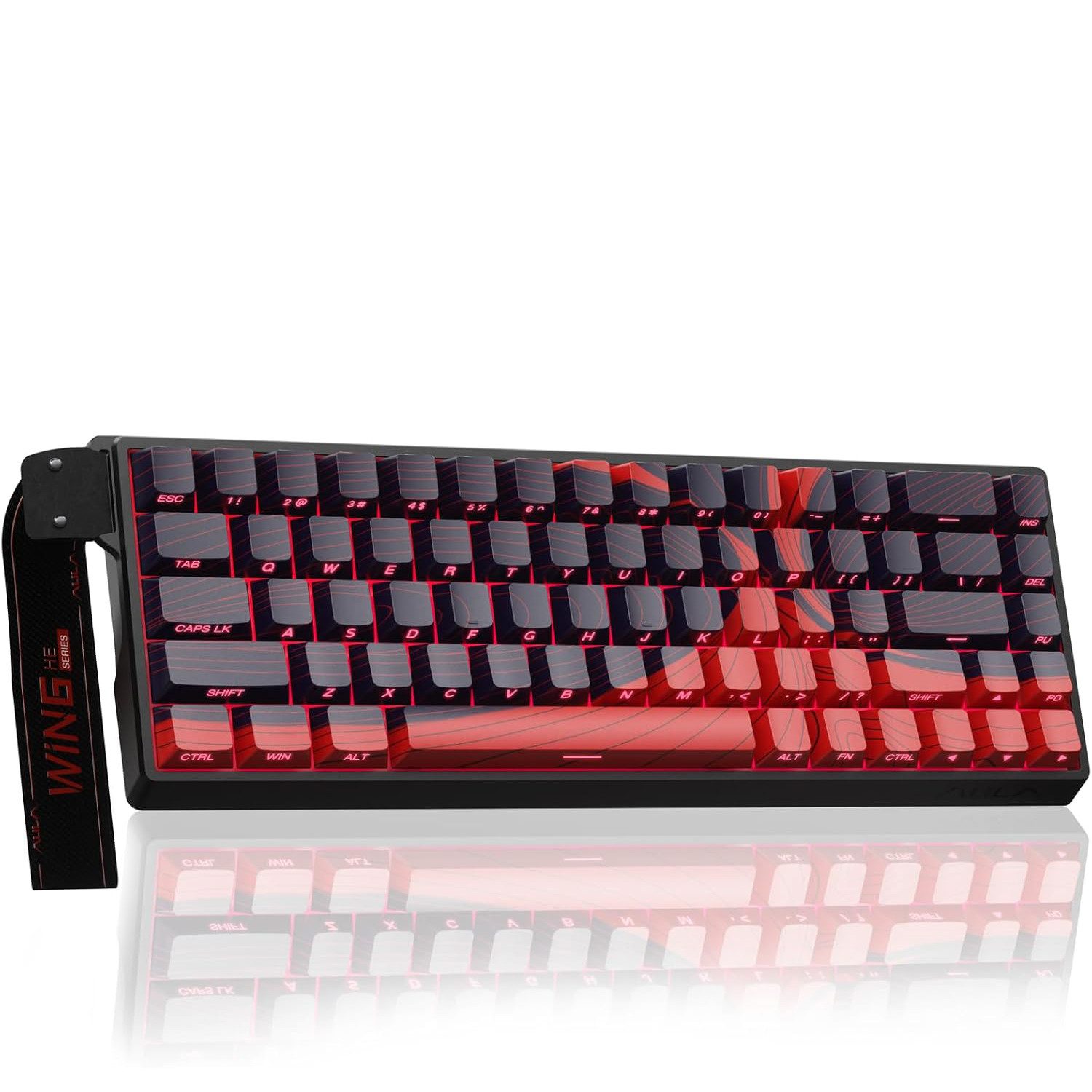 nsihing AULA WIN68 HE MAX Magnetische Tastatur, Rapid Trigger, 8K Hz, RGB Gaming-Tastatur
