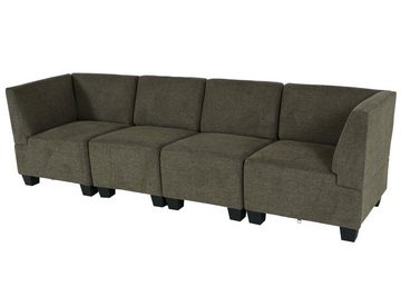 MCW 4-Sitzer Moncalieri-4-S, 4 Teile, Clipsystem, Moderner Lounge-Stil, Abgerundete Ecken und Kanten