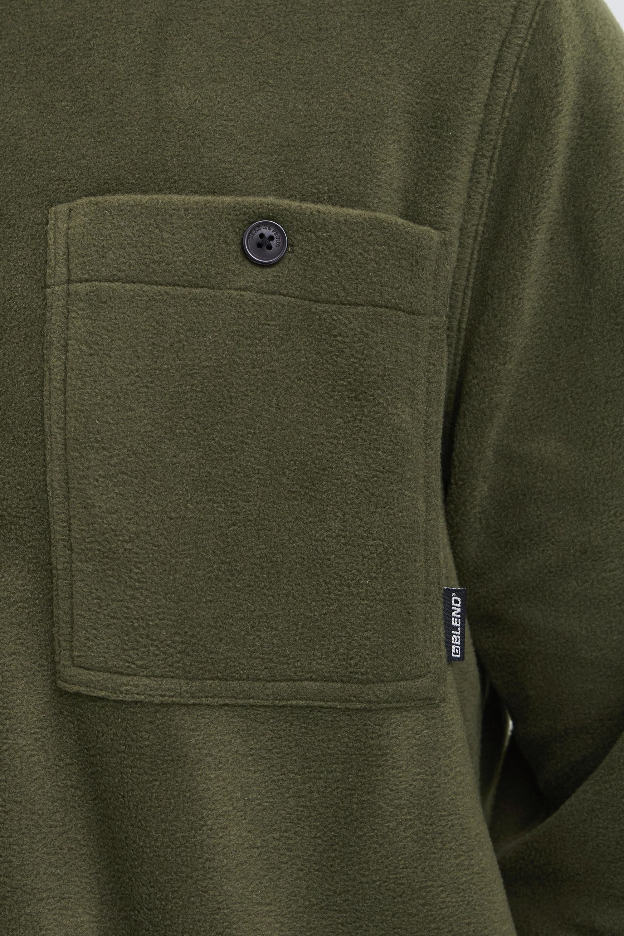Blend Hemdjacke BHDirk (1-St) Stilvolle Hemdjacke mit Brusttaschen