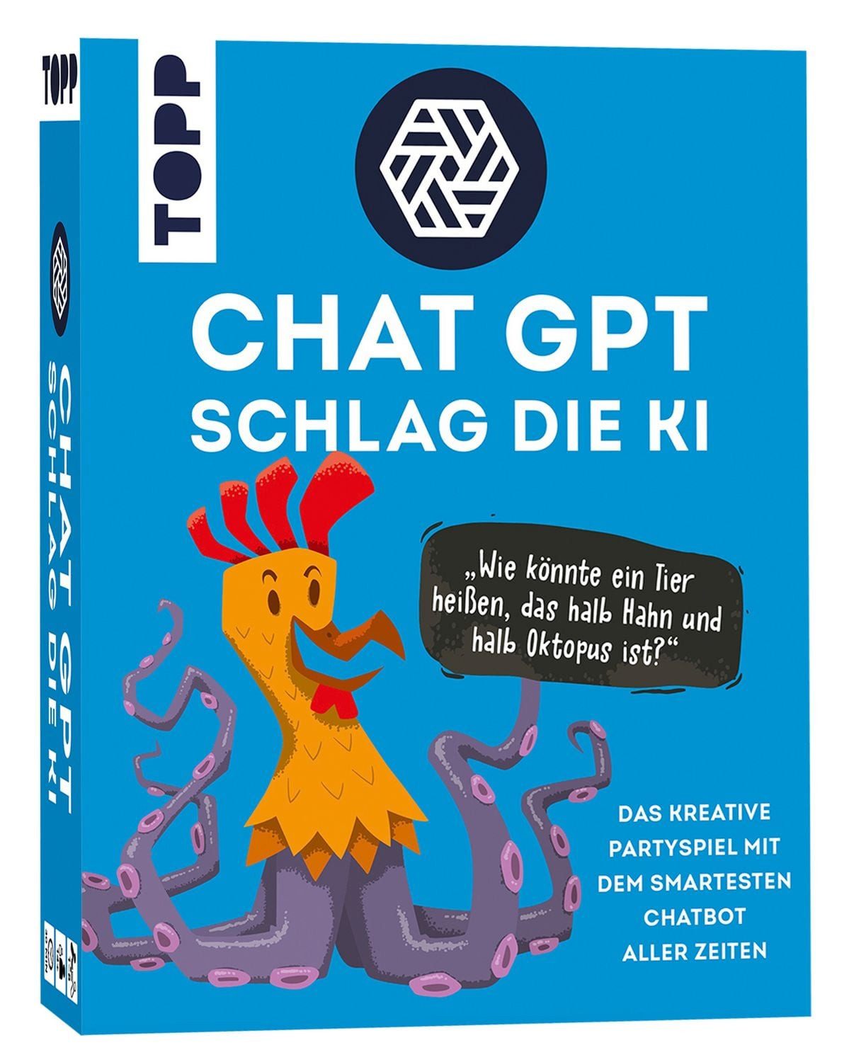 frechverlag Spiel ChatGPT – Schlag die KI. Das kreative Partyspiel mit dem smartesten Ch