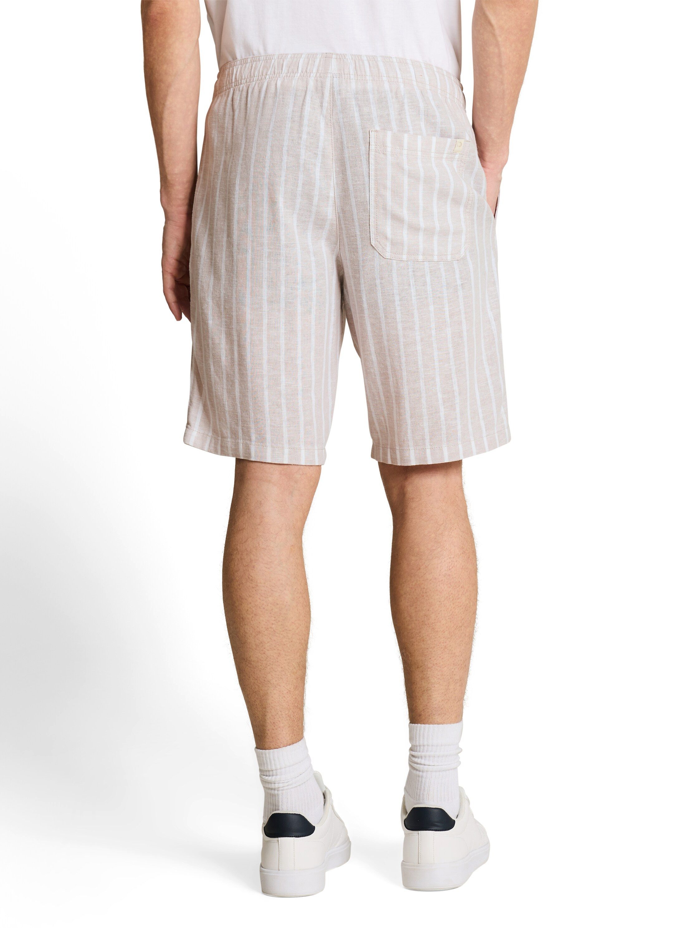 TOM TAILOR Denim Relaxshorts Sommershorts im Streifen-Look