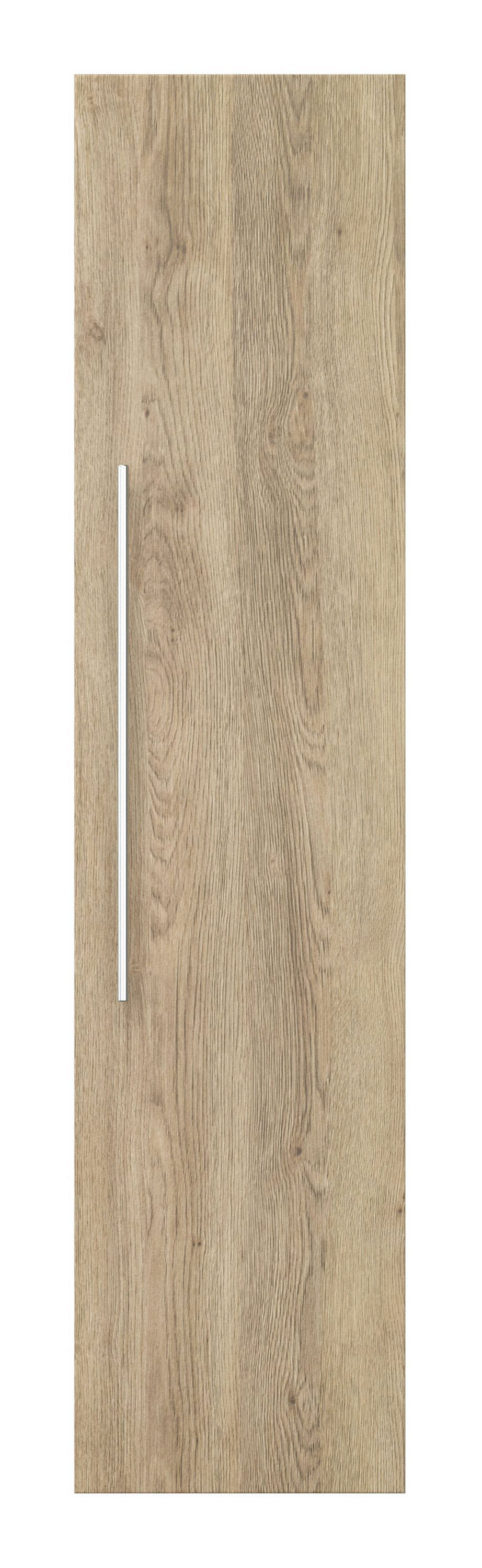 Posseik Hochschrank Badezimmer Hochschrank "Homeline" 150 cm Eiche Hell