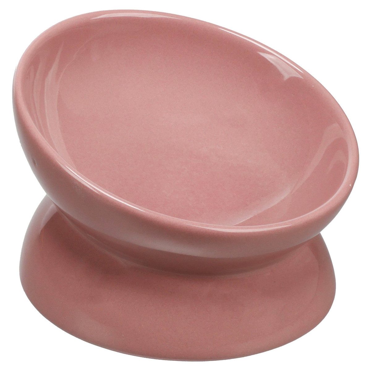 Flamingo Futternapf Futter- und Trinknapf Hessel ergonomisch rund rosa für Hunde
