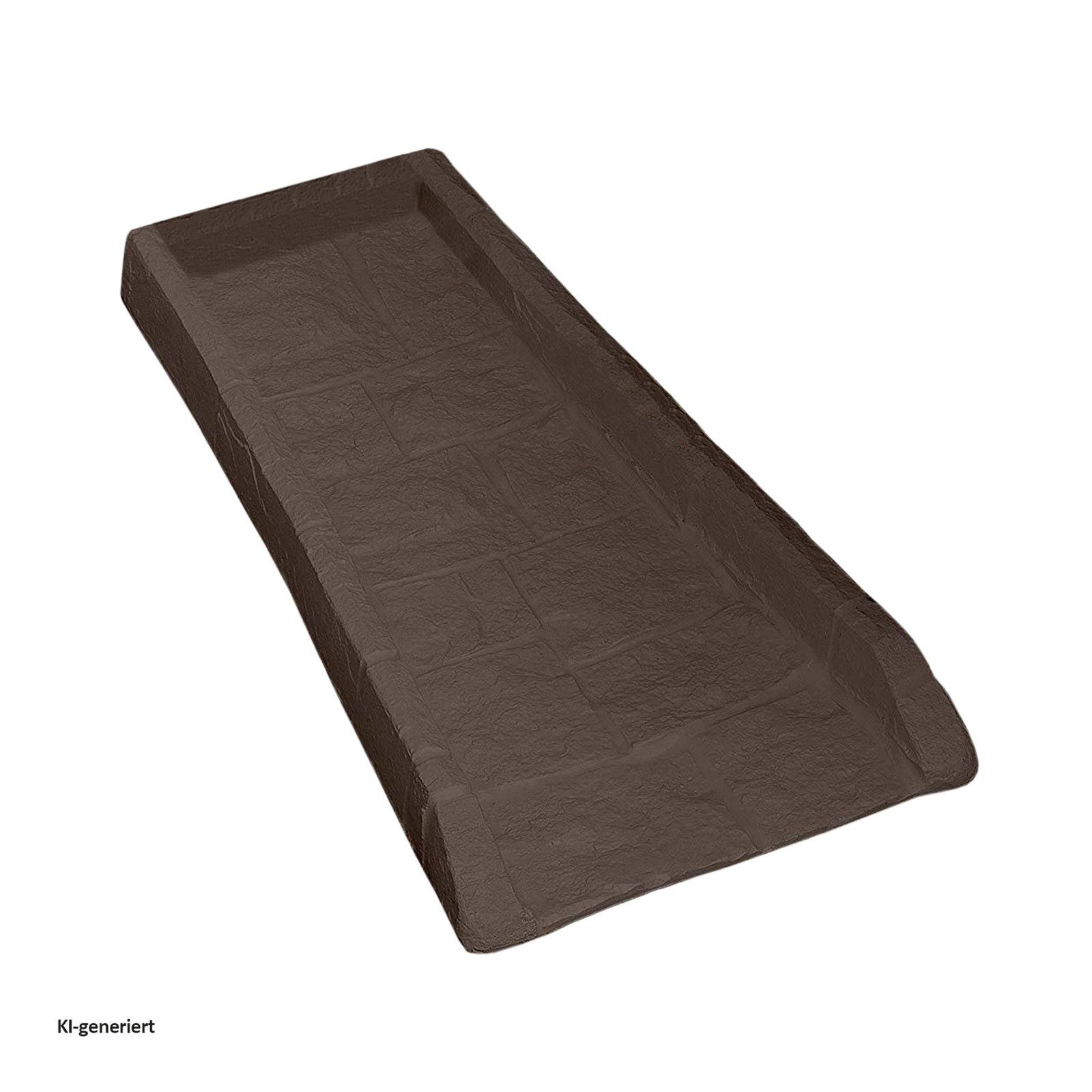 HTI-Living Dachrinnenendstück Fallrohr-Spritzschutz Nessa Braun, Stück, 1-St., 1 Fallrohrverlängerung, Dachrinnenverlängerung
