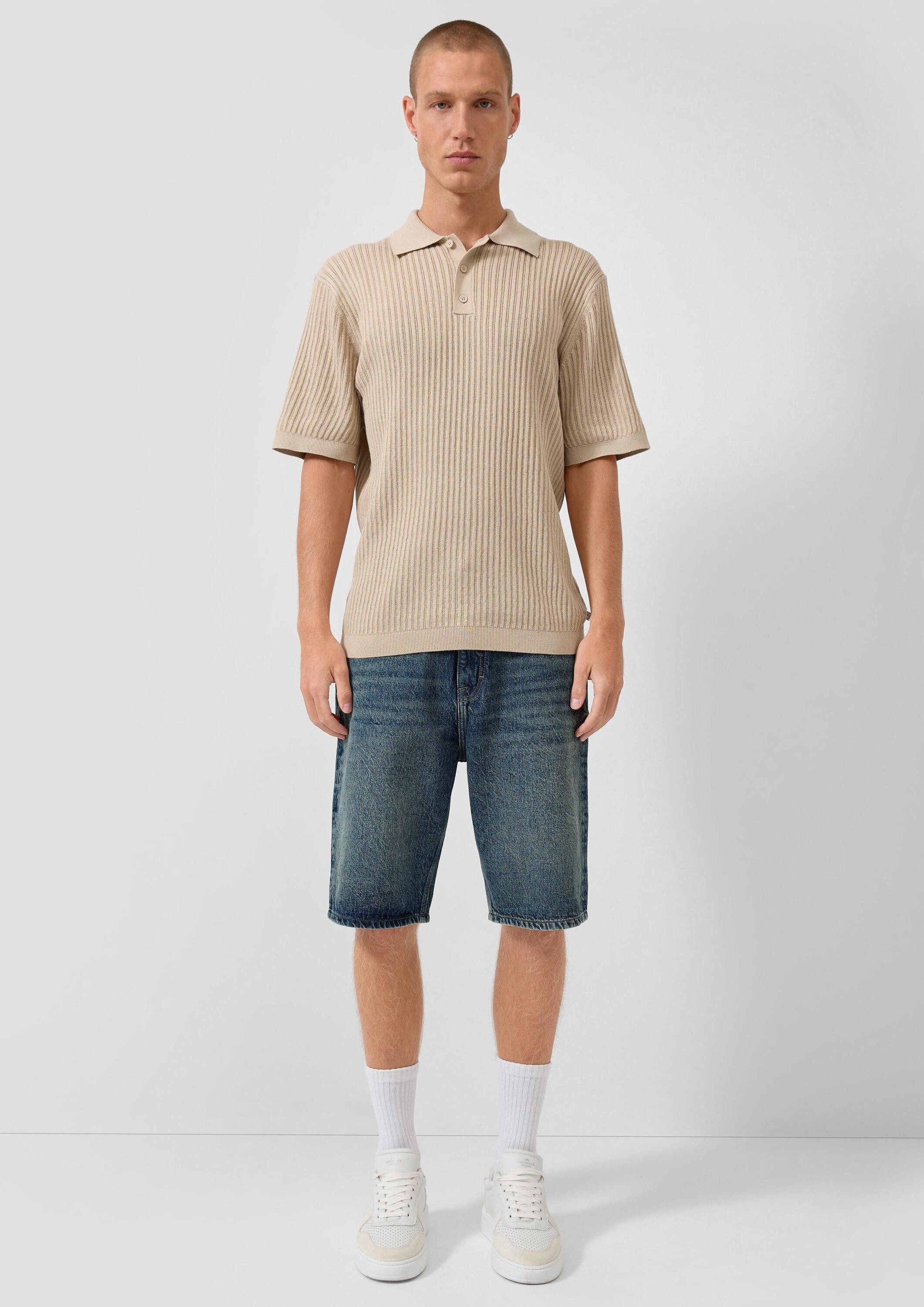 QS Jeansshorts Jeans-Bermuda Denim-Shorts / Loose Fit / Mid Rise