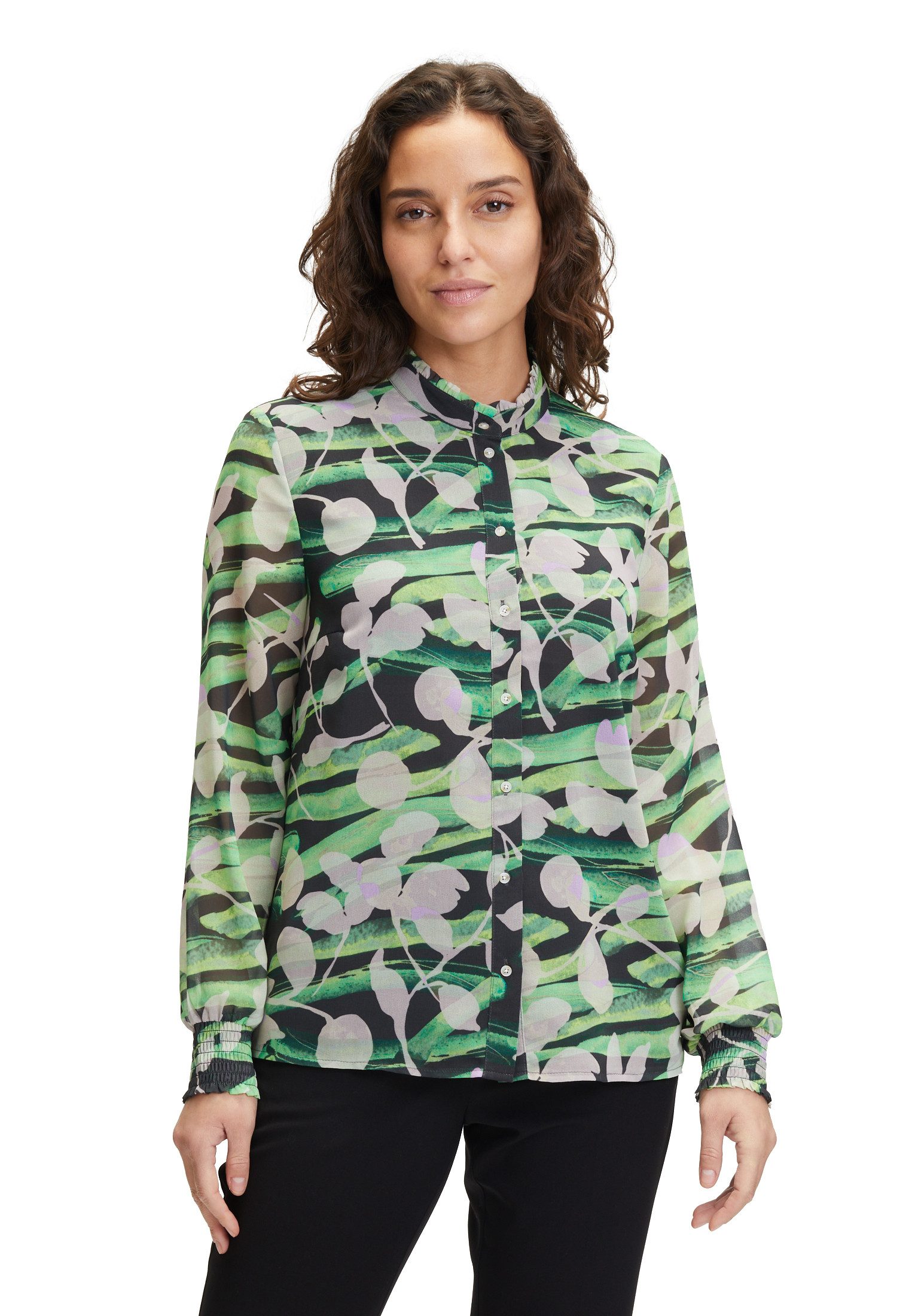Chiffonbluse Betty & Co Chiffonbluse mit Print