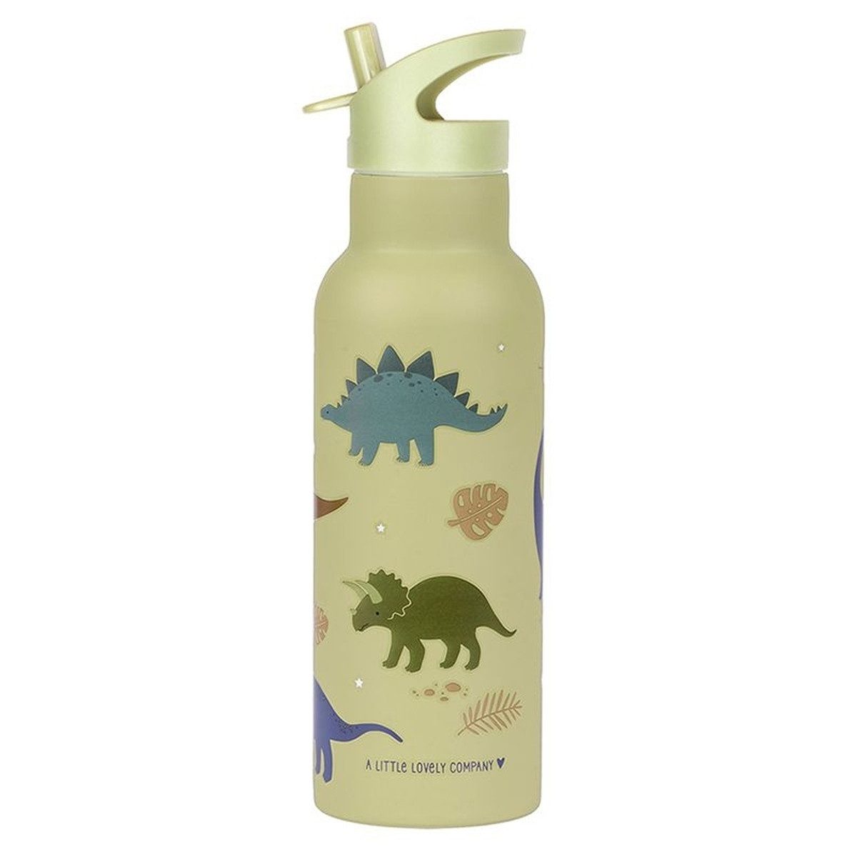 A Little Lovely Company Trinkflasche Edelstahl 500ml Langlebig kindgerechter Verschluss