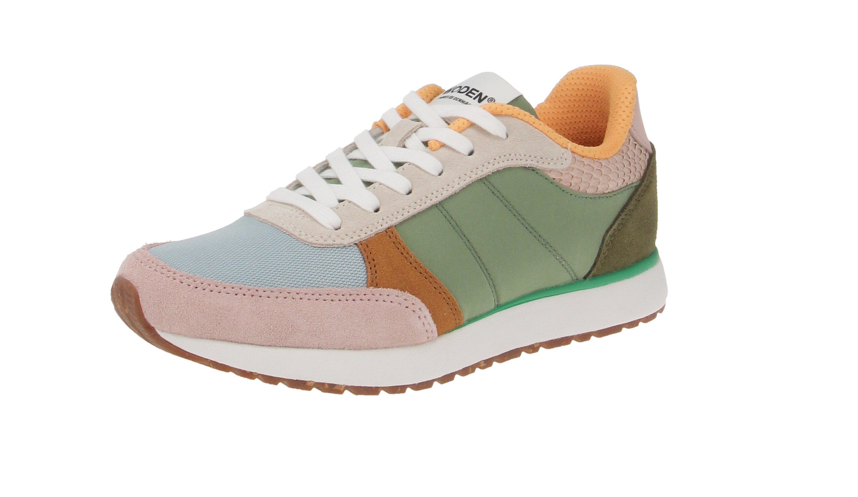 WODEN Woden WL740 Ronja - Damen Schuhe Sneaker - 911-Algae-Multi Sneaker