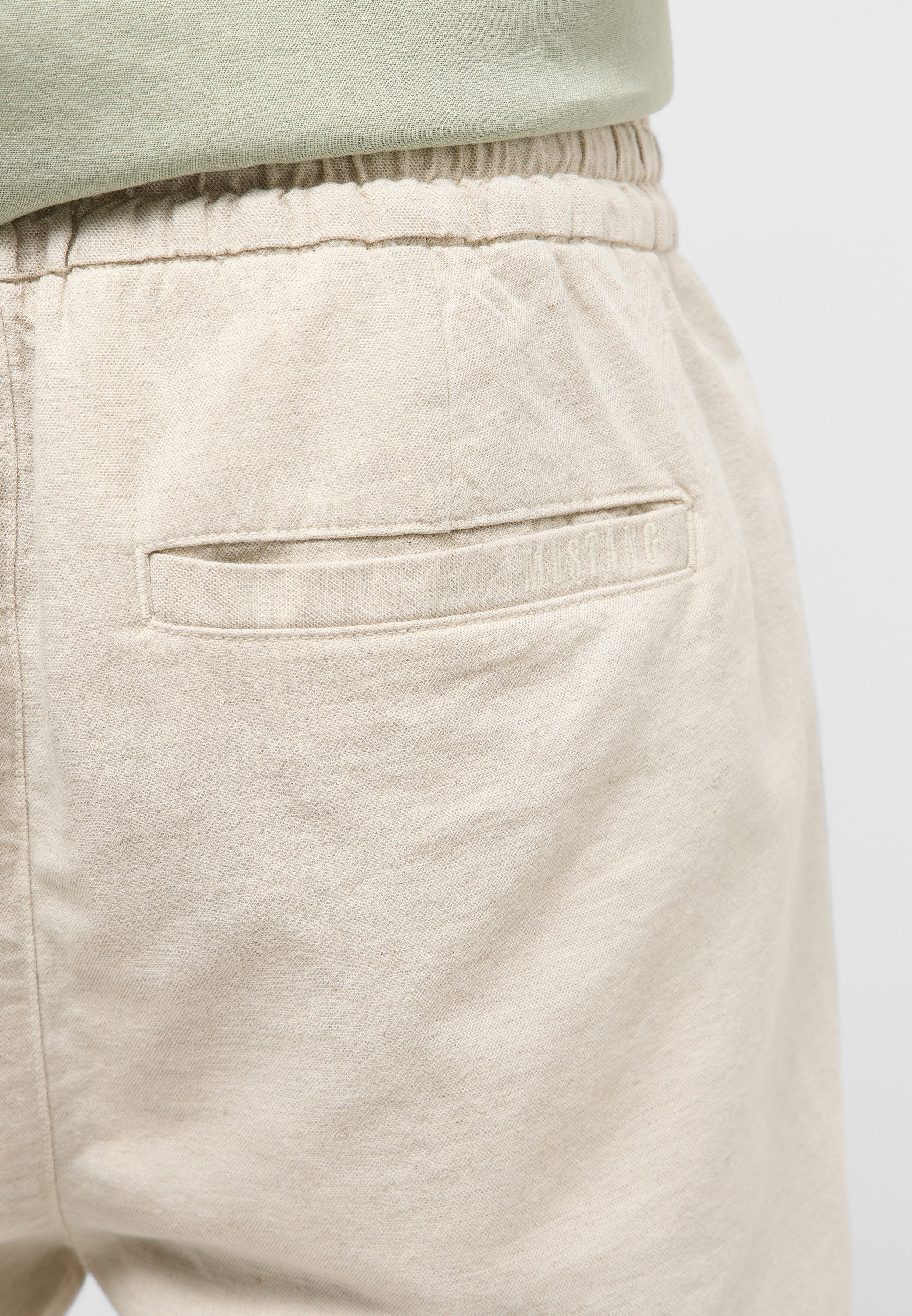 MUSTANG 5-Pocket-Hose Herren Style Milano Linen Jogger – Bild 5 von 5
