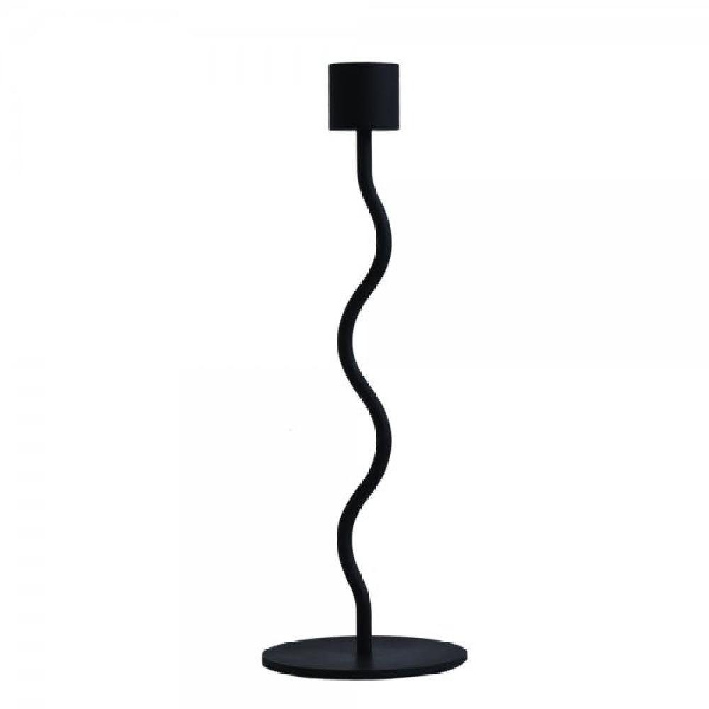 Kerzenhalter Kerzenhalter Curved Schwarz (23,5 cm)
