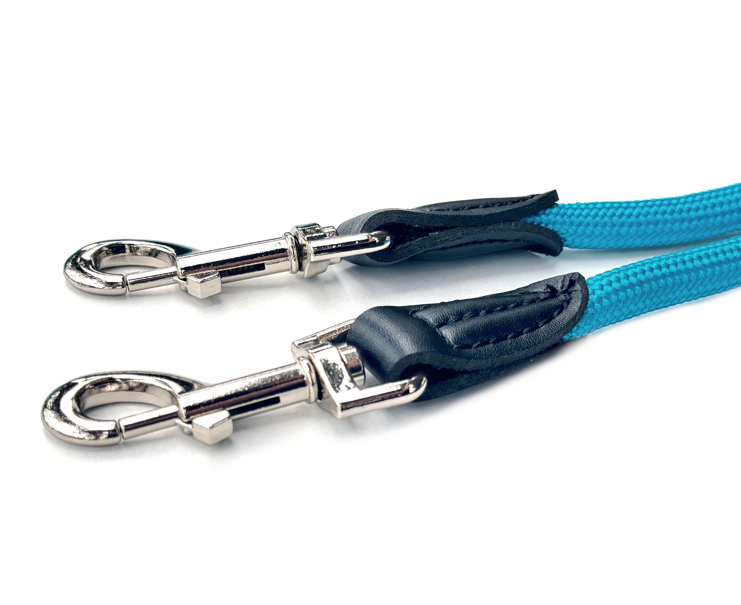 Leisegrün Hundeleine für große Hunde, 3m, 3-fach verstellbar, Nylon, Doppelleine für 2 Hunde, Führleine, Freihandleine, Trainingsleine – Bild 2 von 5