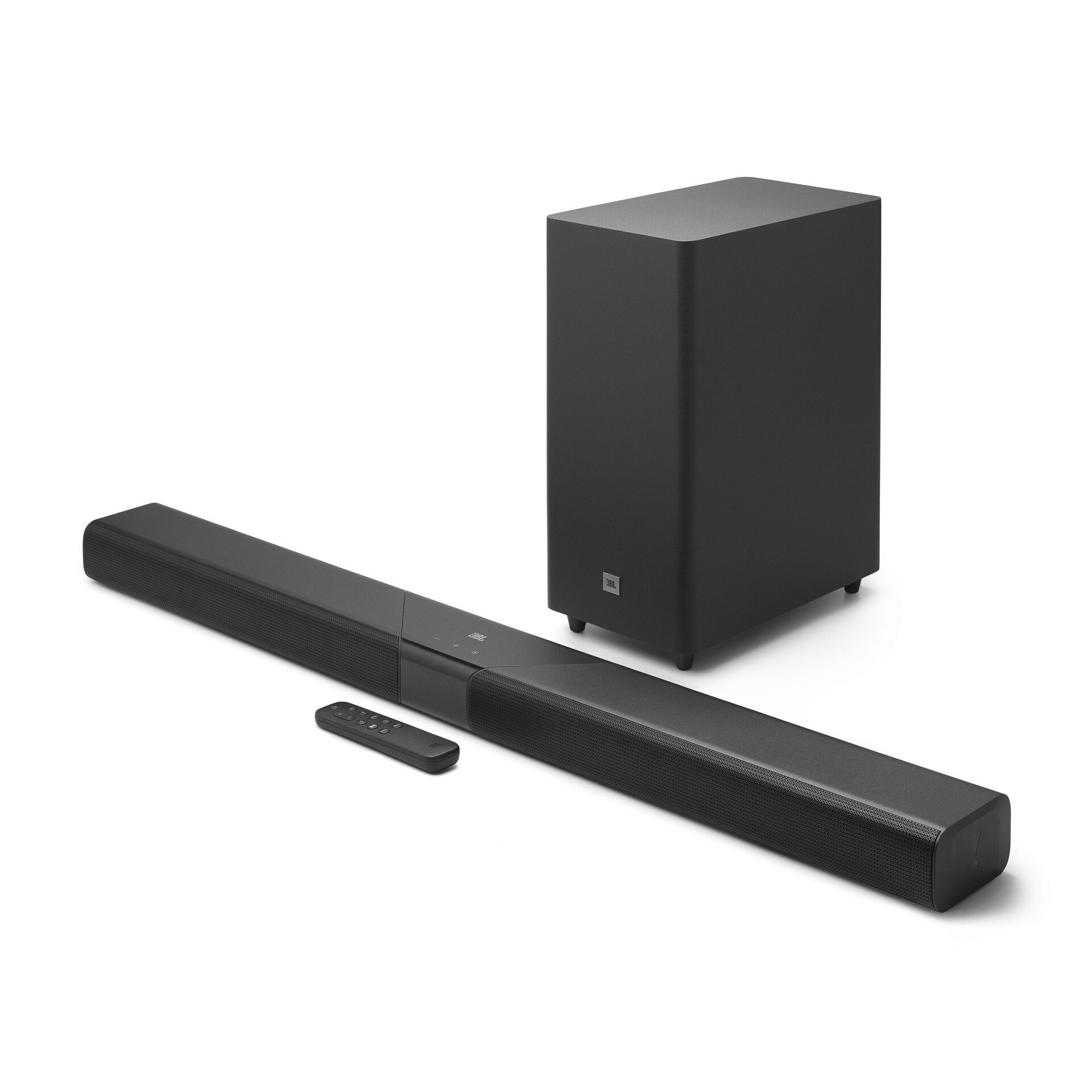 JBL CINEMA SB580MK2 3.1 Soundsystem 3.1 (A2DP Bluetooth, Bluetooth, AVRCP Bluetooth, 220 W, 3.1-Kanal-Soundbar mit Dolby Atmos und kabellosem Subwoofer)