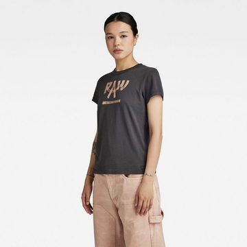 G-Star RAW T-Shirt Calligraphy graphic r t wmn (1-tlg)