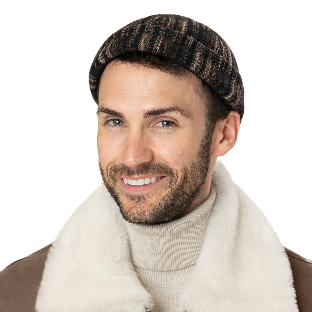 Lierys Schiebermütze (1-St) Strickmütze Docker, Made in Italy