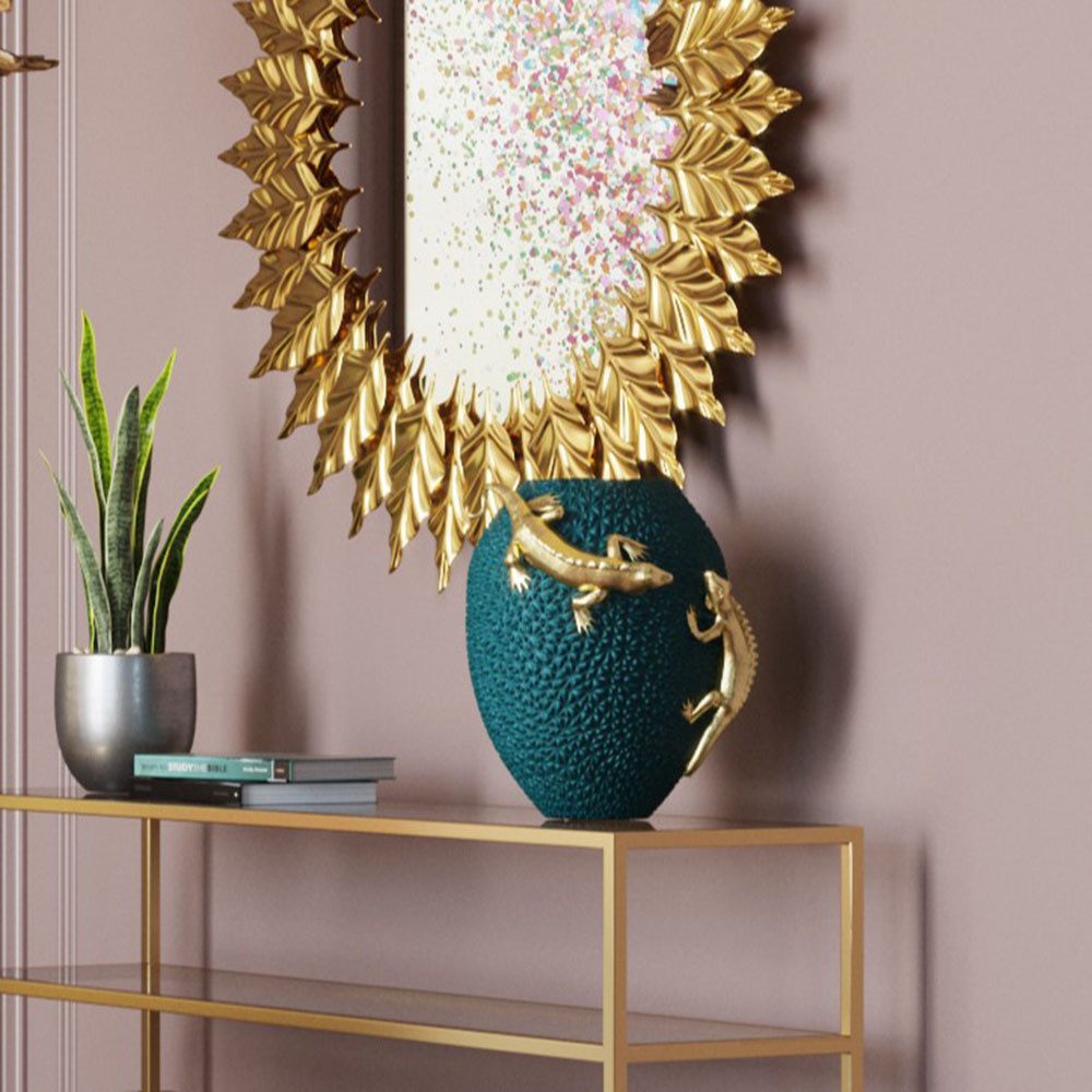 Kare Design Tischvase Vase Chameleon Jack Fruit 39