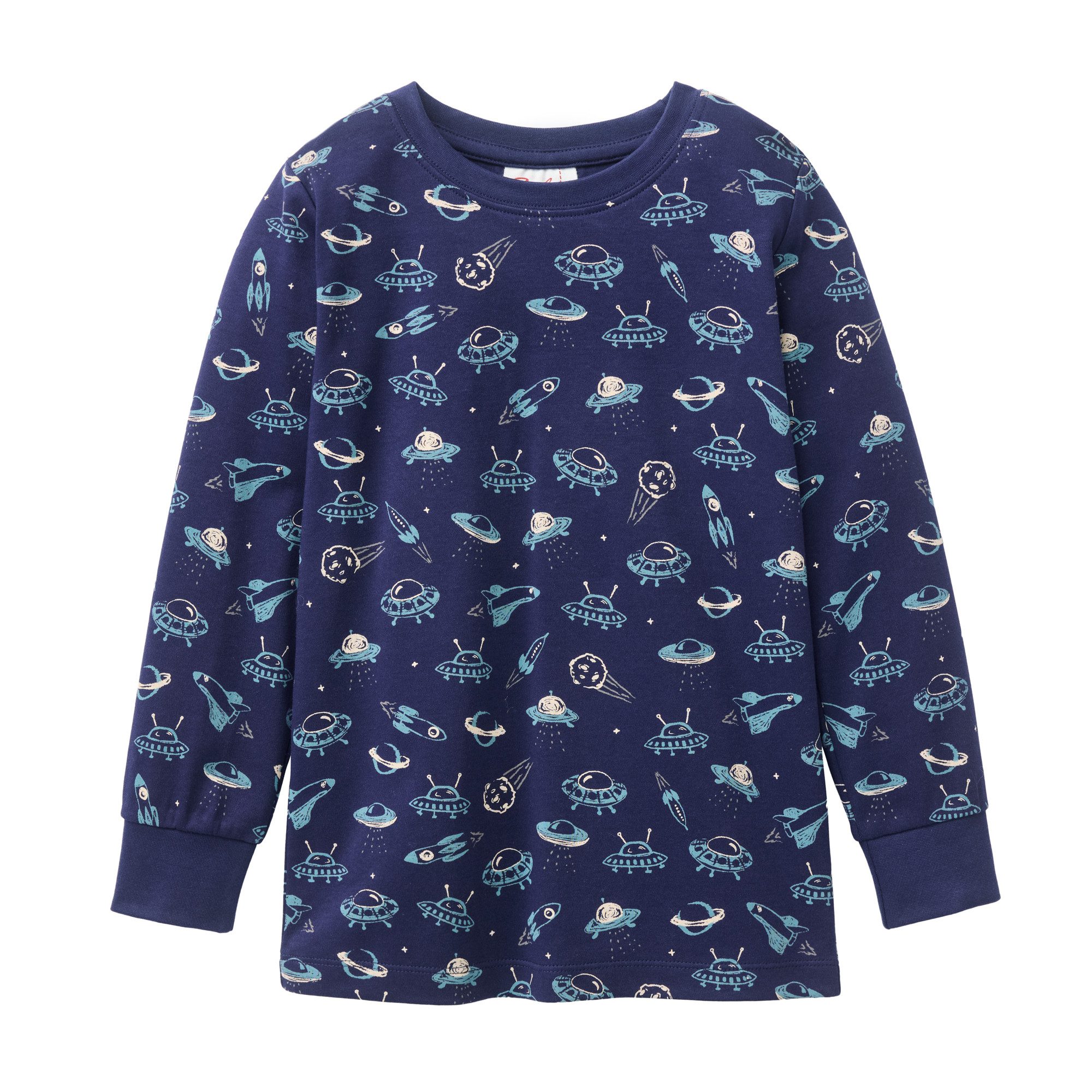 People Wear Organic Pyjama mit Motiv aus Bio-Baumwolle