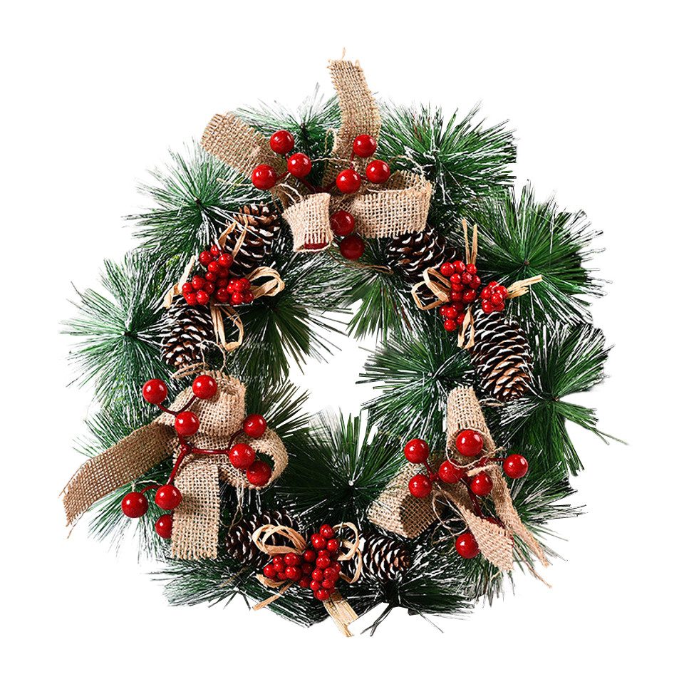 Kunstkranz Weihnachtskerzenkranz, Weihnachtskranz, Dekokranz, Coonoor, Türk günstig online kaufen
