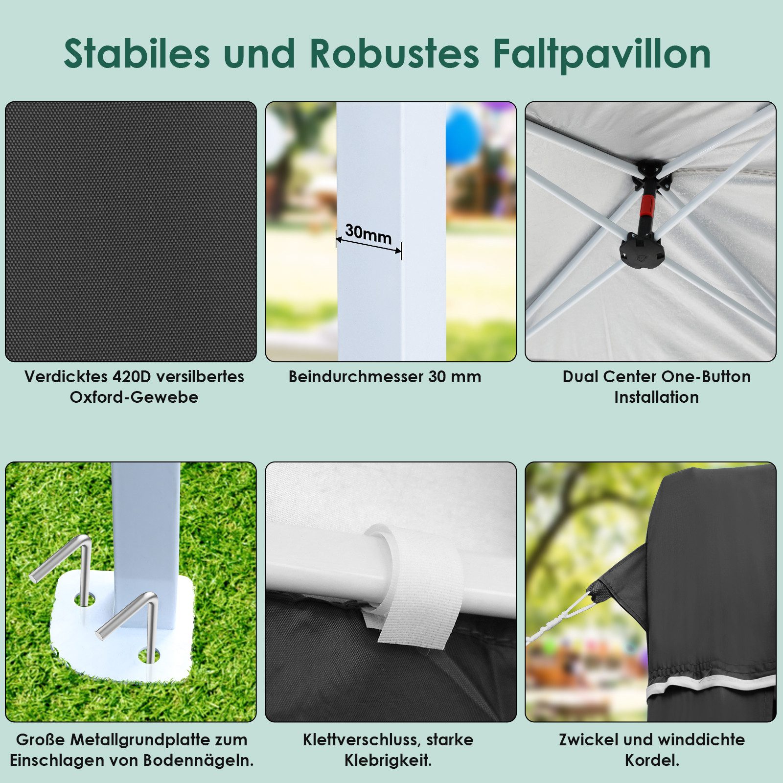 TLGREEN Faltpavillon 3x6 Pop up Pavillon günstig online kaufen