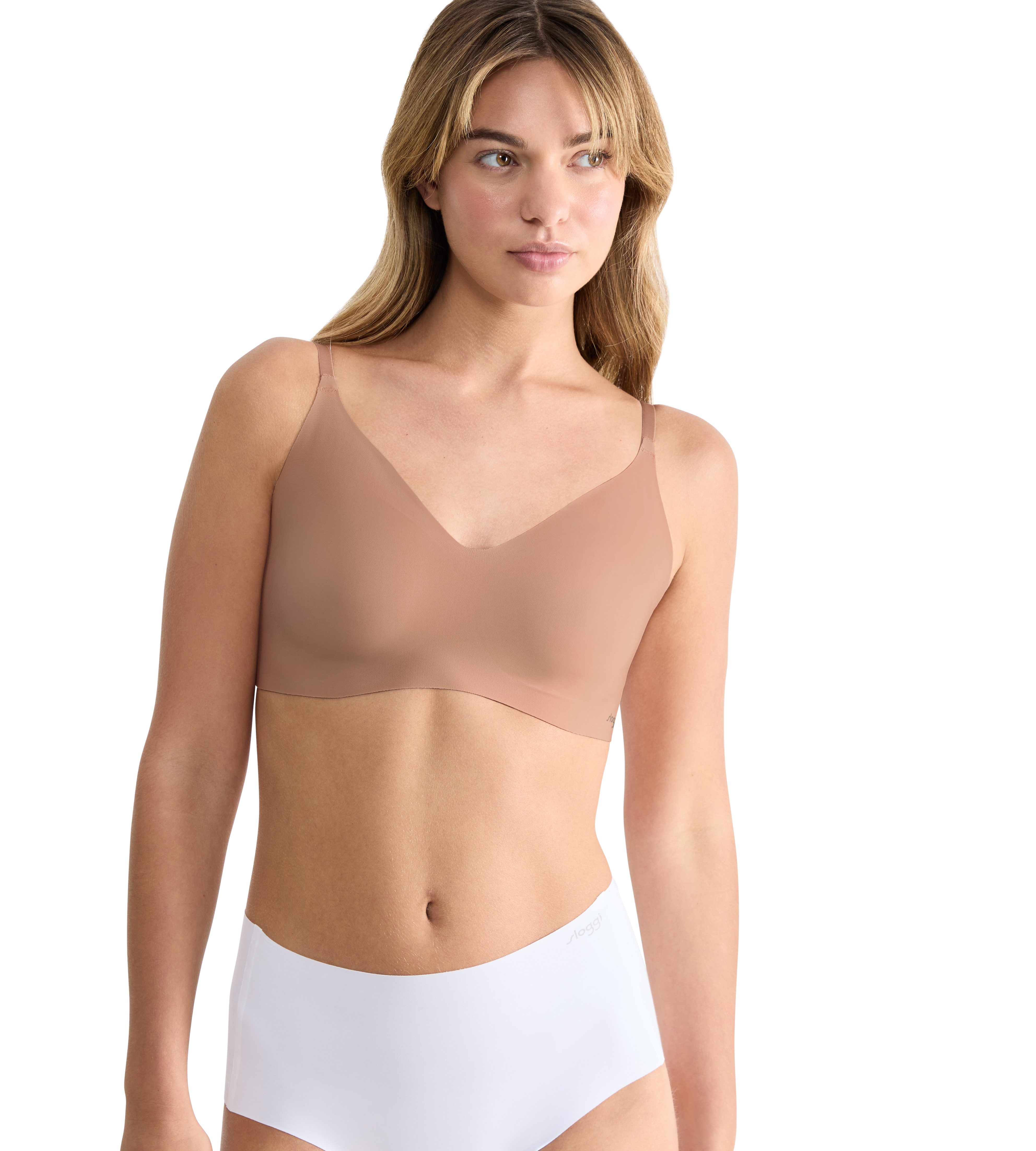sloggi Bustier ZERO Microfibre 2.0 Bralette ohne Bügel mit herausnehmbaren Pads