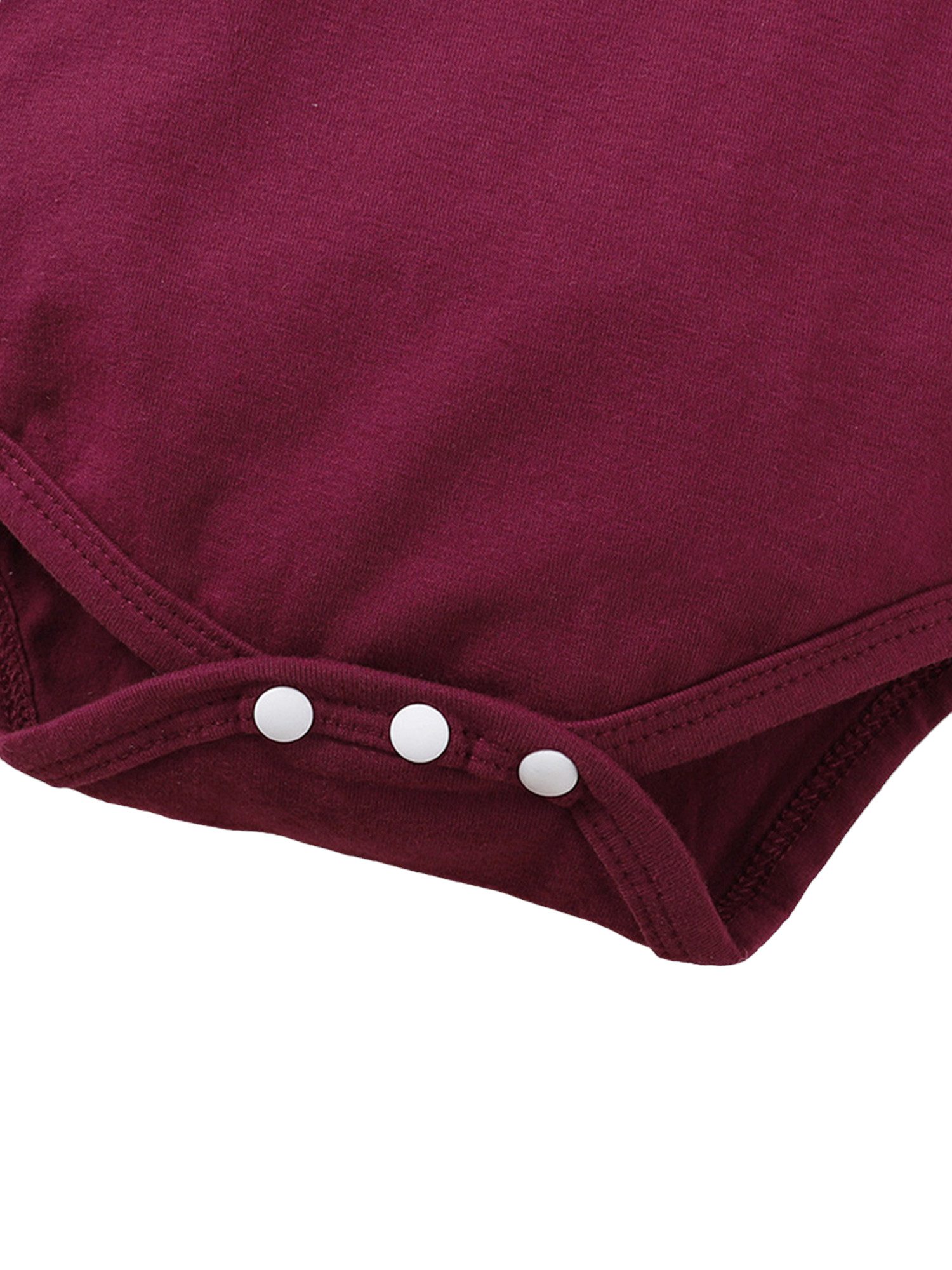 Gluckids Strampler Baby Mädchen Kleidung Set Blumen Langarm Pullover Babykleidung Anzug (3-tlg) Rüschen Langarm Strampler Latzhose Stirnband Sets für täglich Freizeit