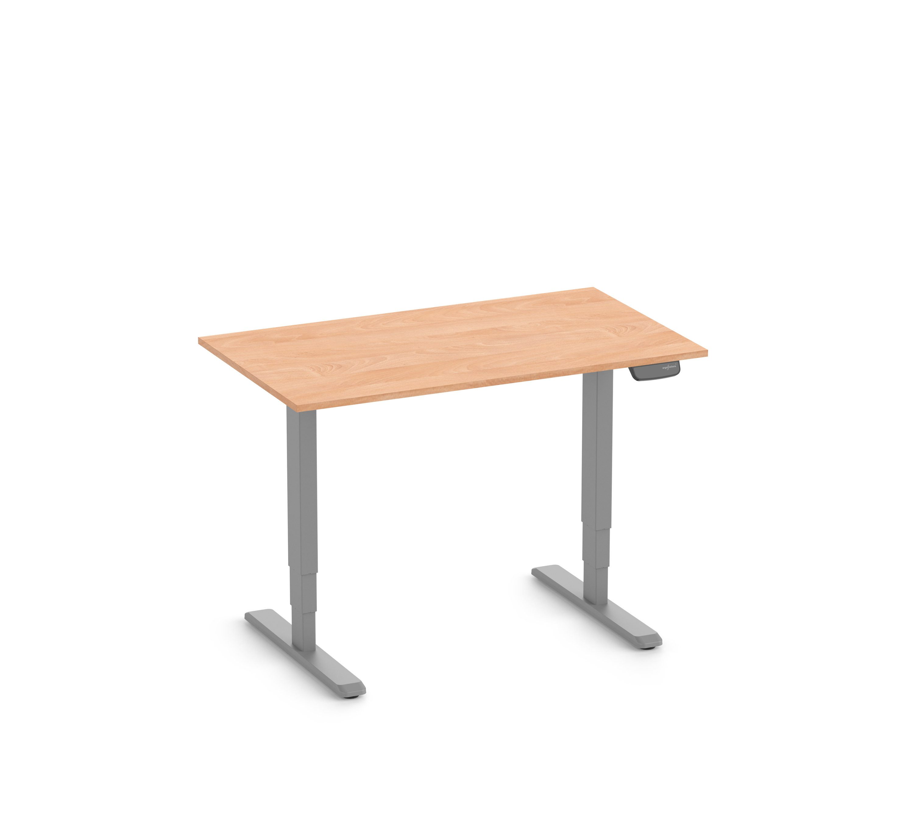 Ergolutions Schreibtisch PRIMUS elektrisch höhenverstellbarer Schreibtisch, 140 kg Traglast / App / Leise / Timer / Memory / Kollisionssensor