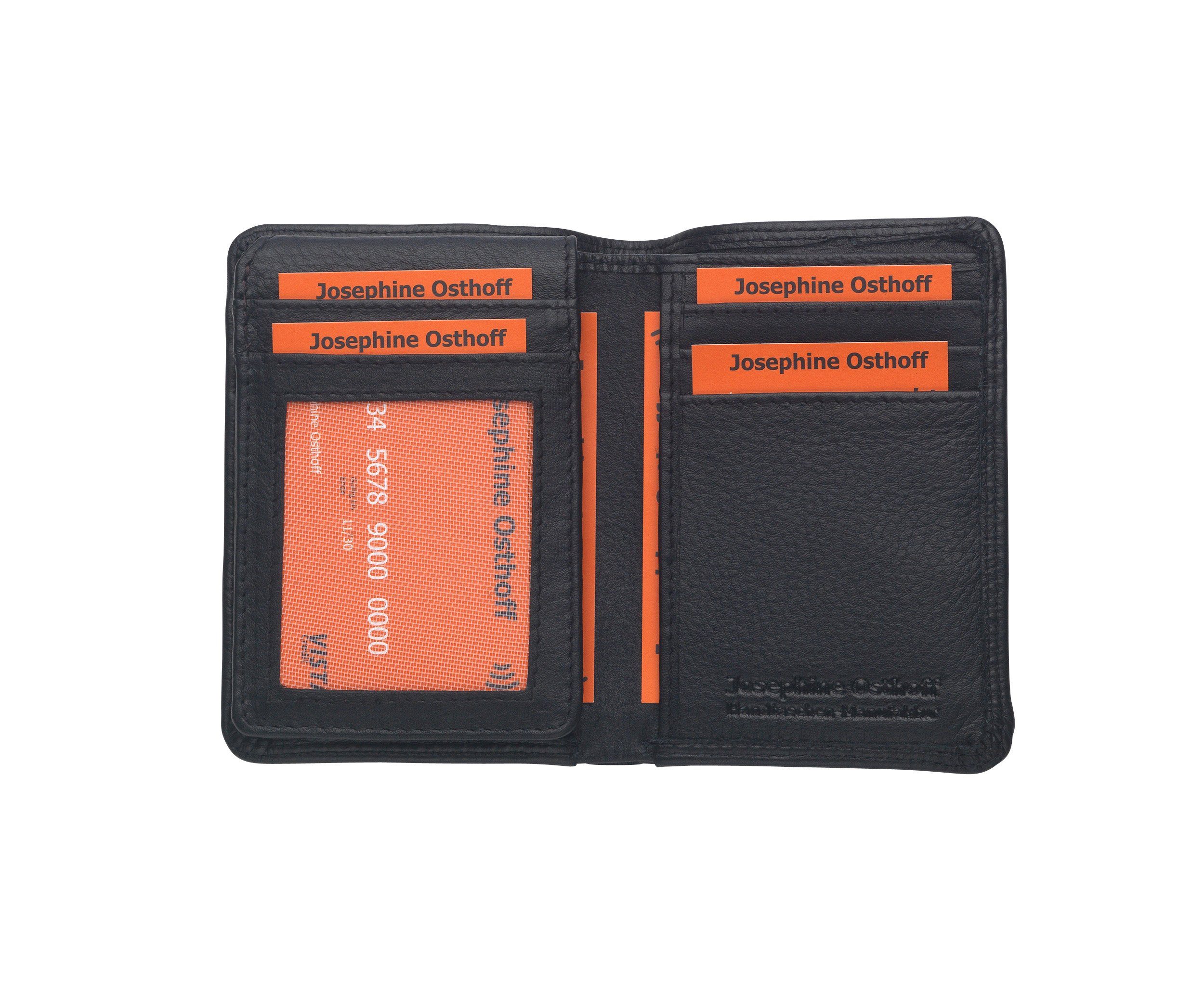 Josephine Osthoff Kartenetui Frankfurt Kreditkartenetui schwarz