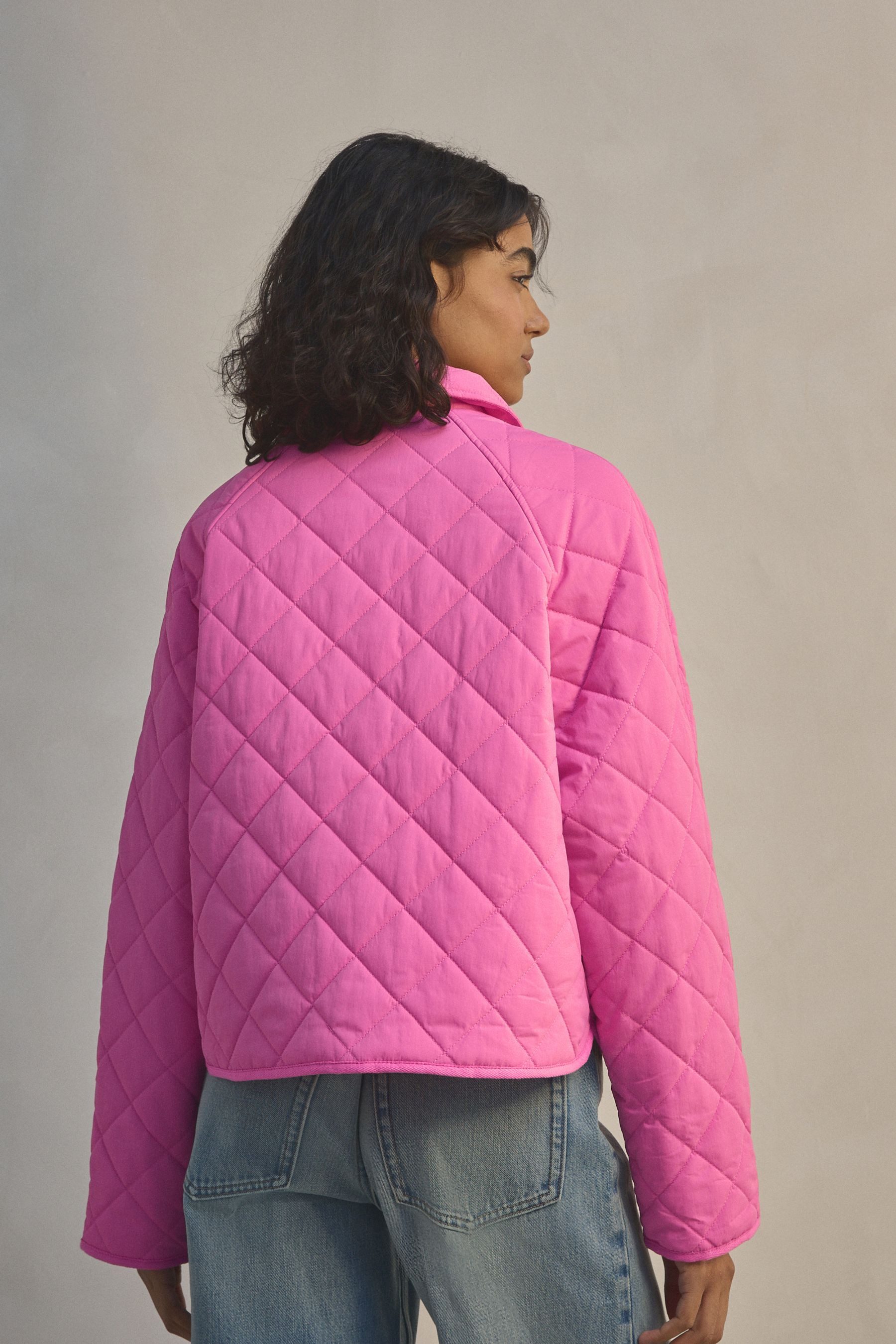 Next Steppjacke Kurze Steppjacke mit Kragen günstig online kaufen