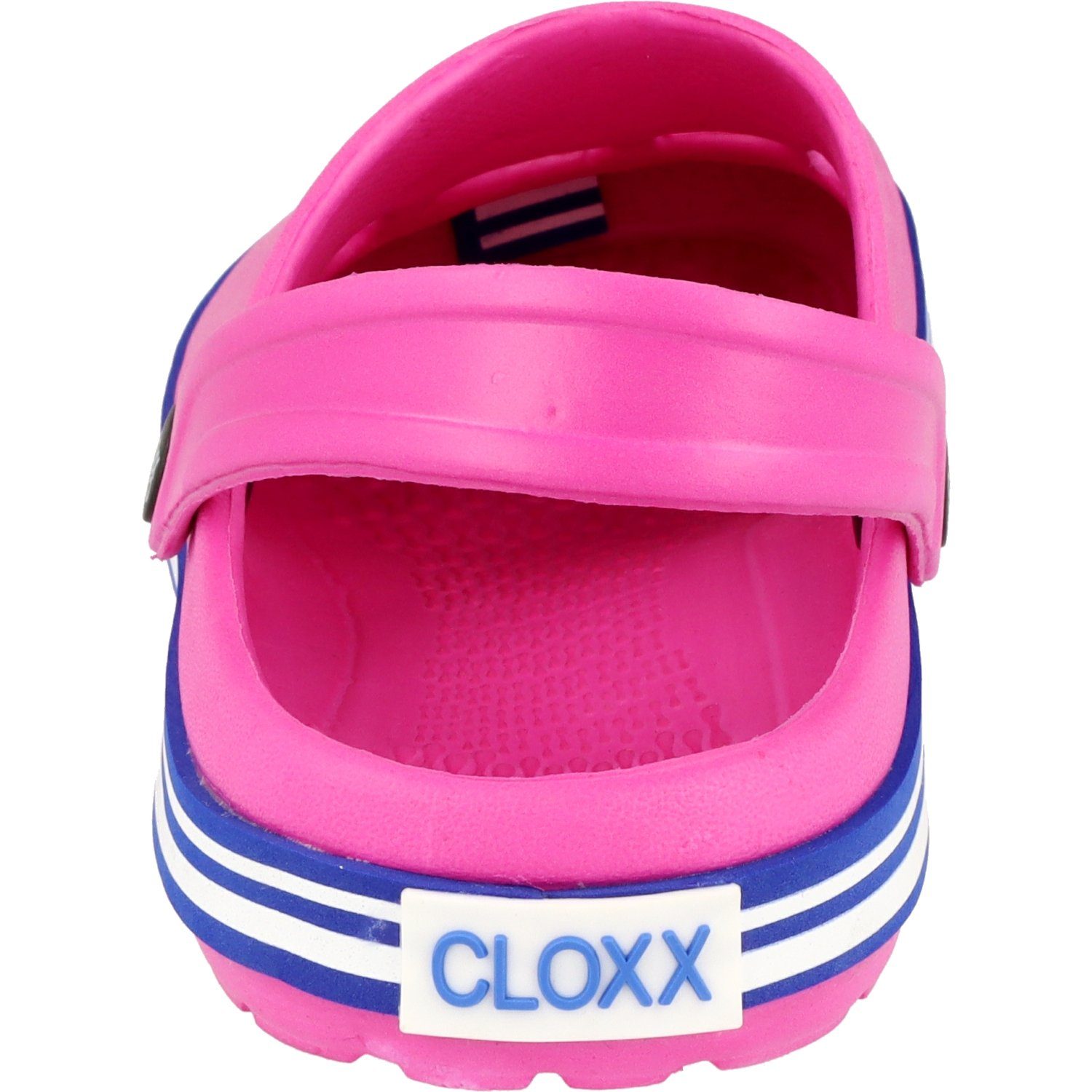 Cloxx Damen/Mädchen R88410.33 Pantoletten Hausschuhe Clogs Gummi Pink Clog Schuhe