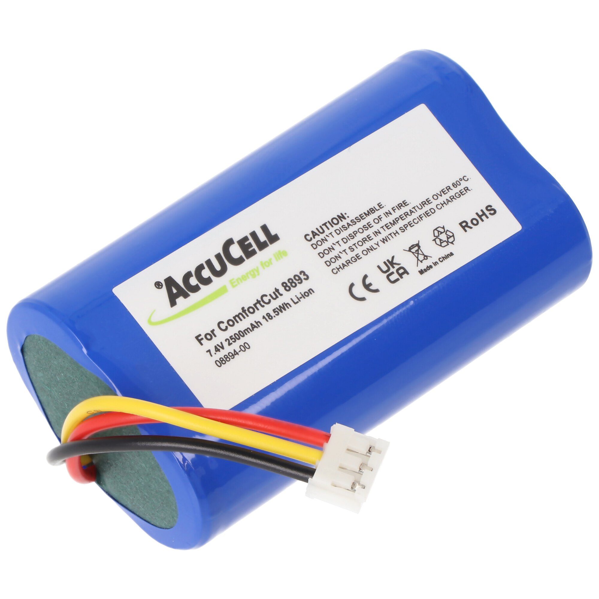 AccuCell Akku für Gardena ComfortCut 8893 und 8895 7,2 Volt, Akku für Gardena Akku 1450 mAh (7,2 V)