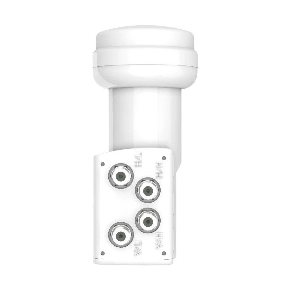 Hama Hama Universal-Quattro-LNB für Satellitenanlagen. Sat-Spiegel (Hohe Empfangsqualität, einfache Installation, robuste Bauweise)
