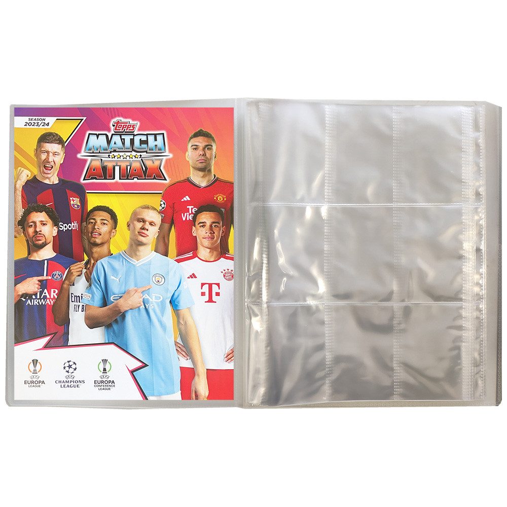 Topps Sammelkarte Champions League 2023/24 - Trading Cards - 1 Leere Sammelmappe von Topps