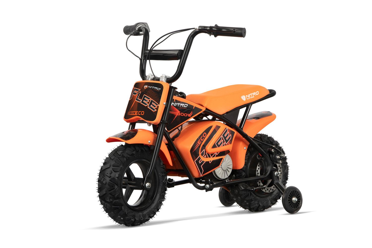 Smarty Elektro-Kindermotorrad Eco Flee 300W 24V 6,5 Zoll 2-Stufen