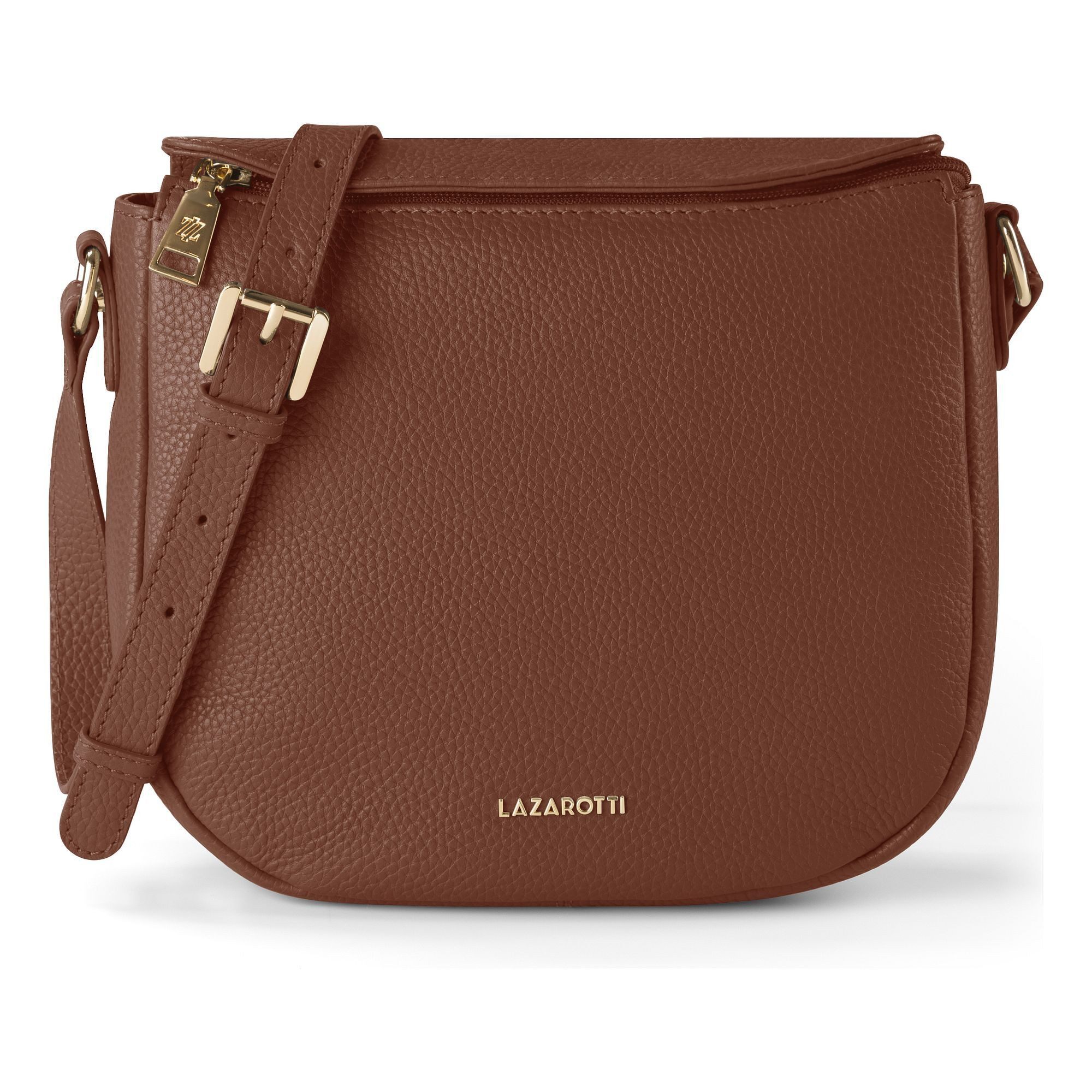 Lazarotti Umhängetasche Bologna Leather, Leder