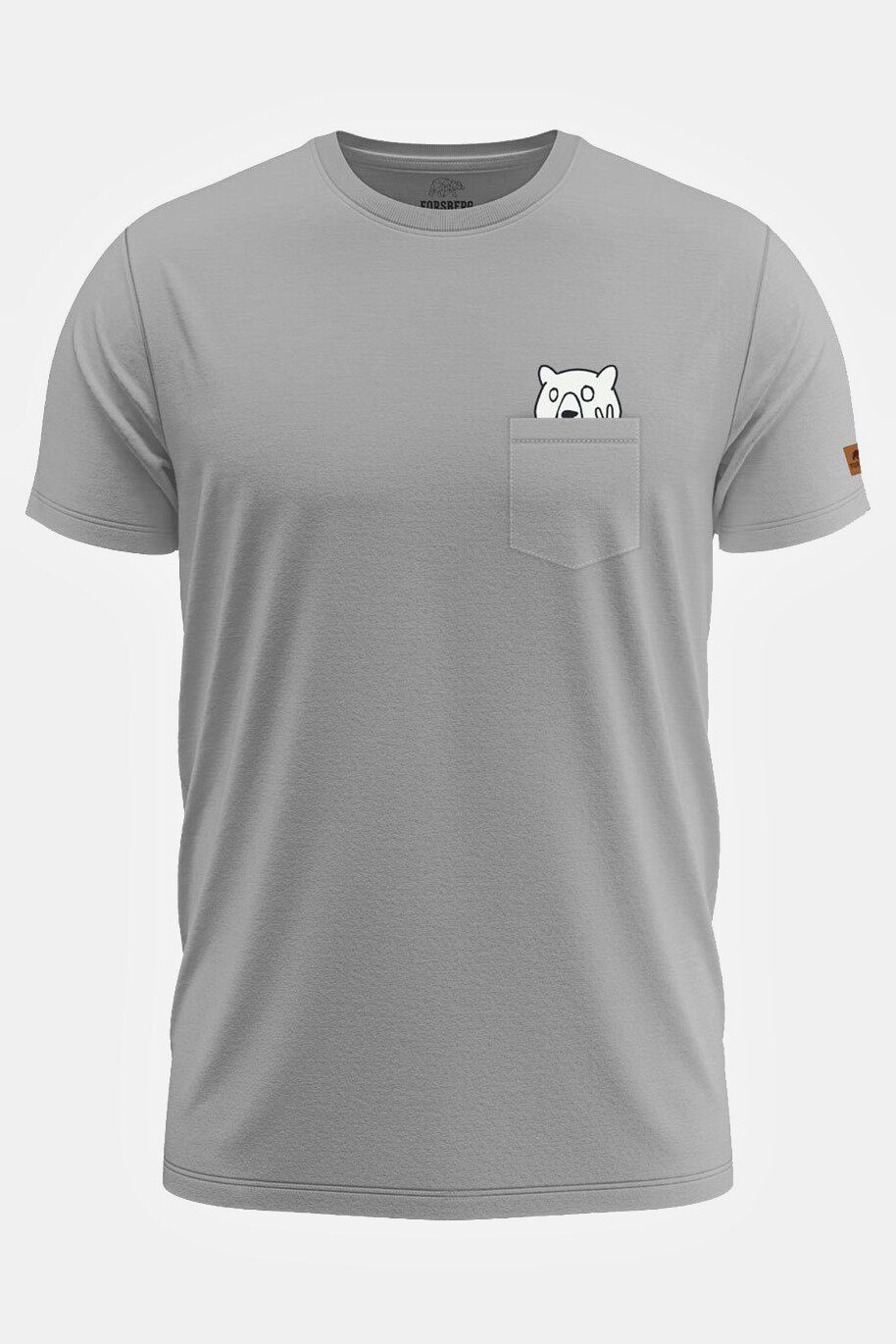 FORSBERG T-Shirt FORSBERG Fredson T-Shirt mit Brusttasche